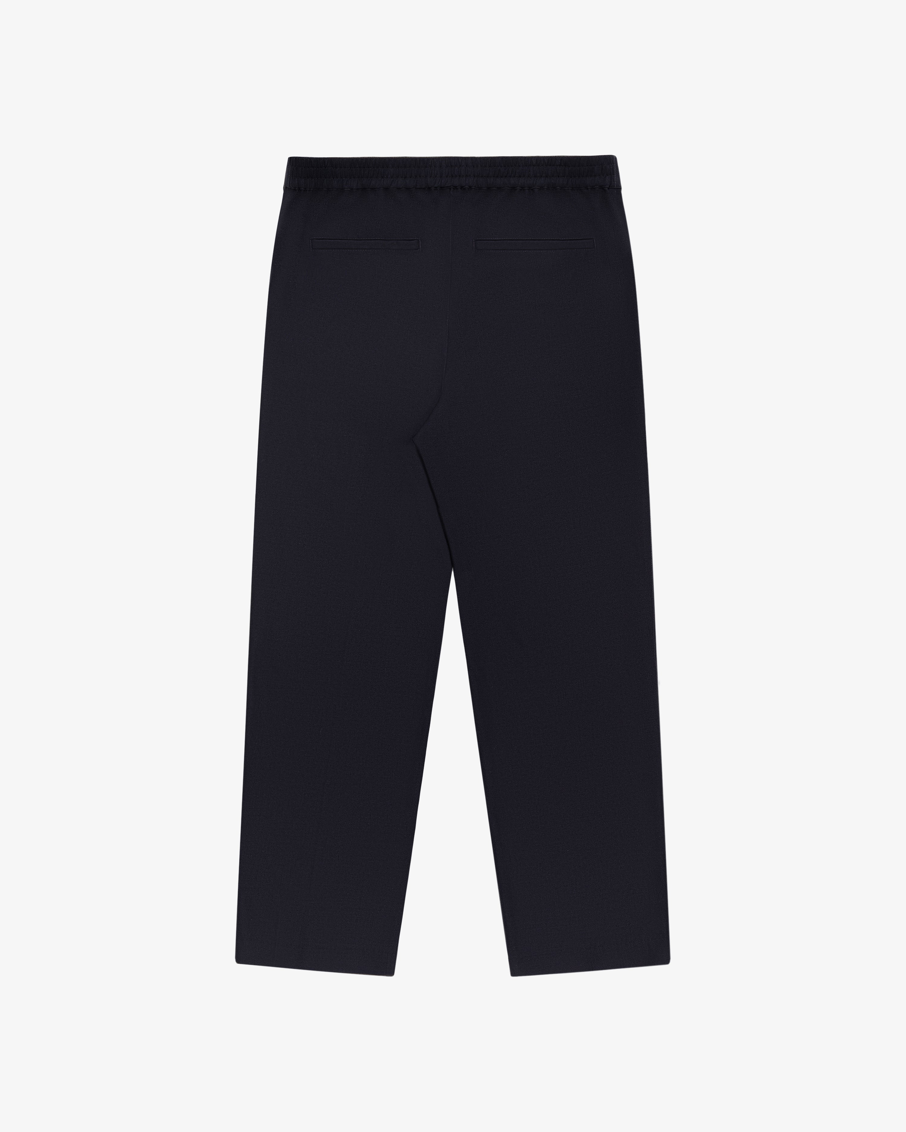 Tropical   Wool   Elasticated   Waist   Suit   Trouser