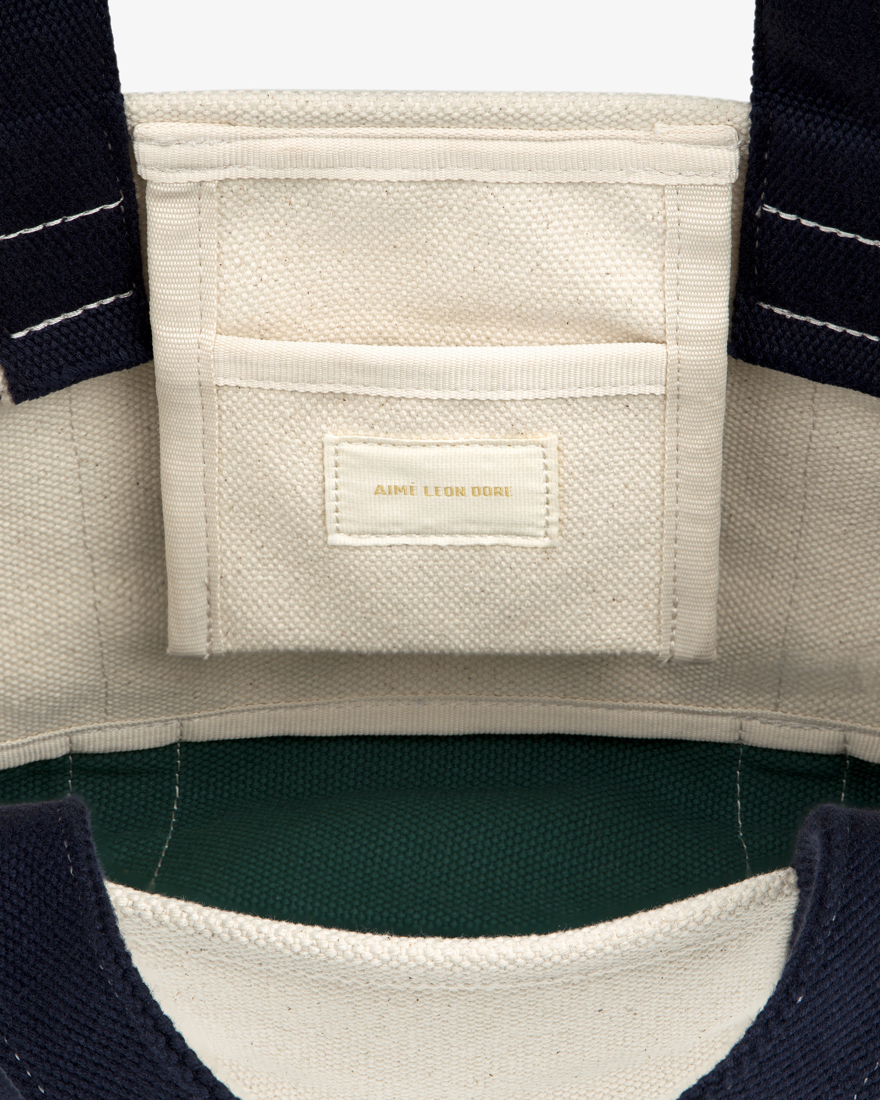 Mini Crest Contrast Tote Bag