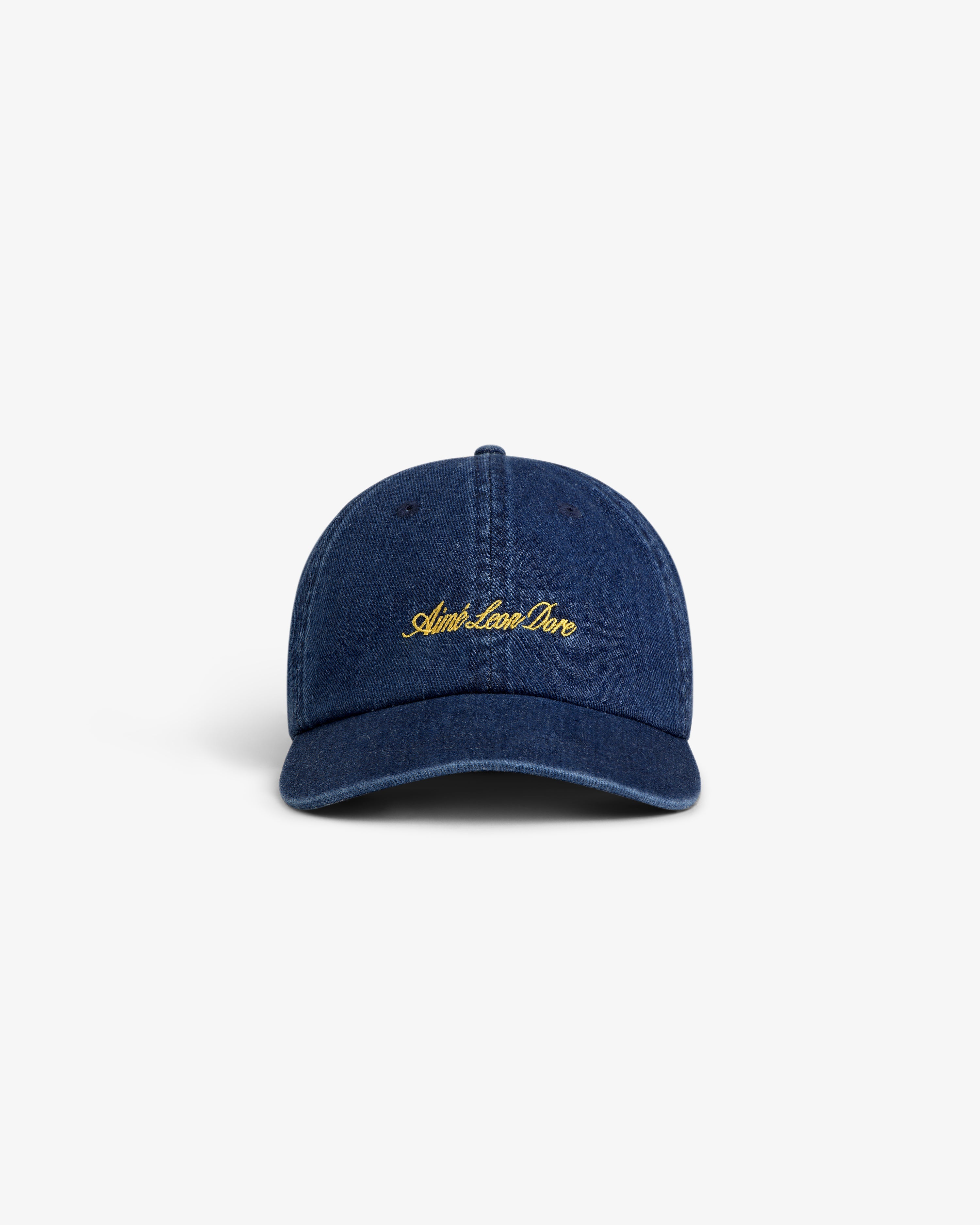 Denim Script Hat