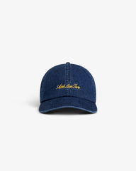 Denim Script Hat