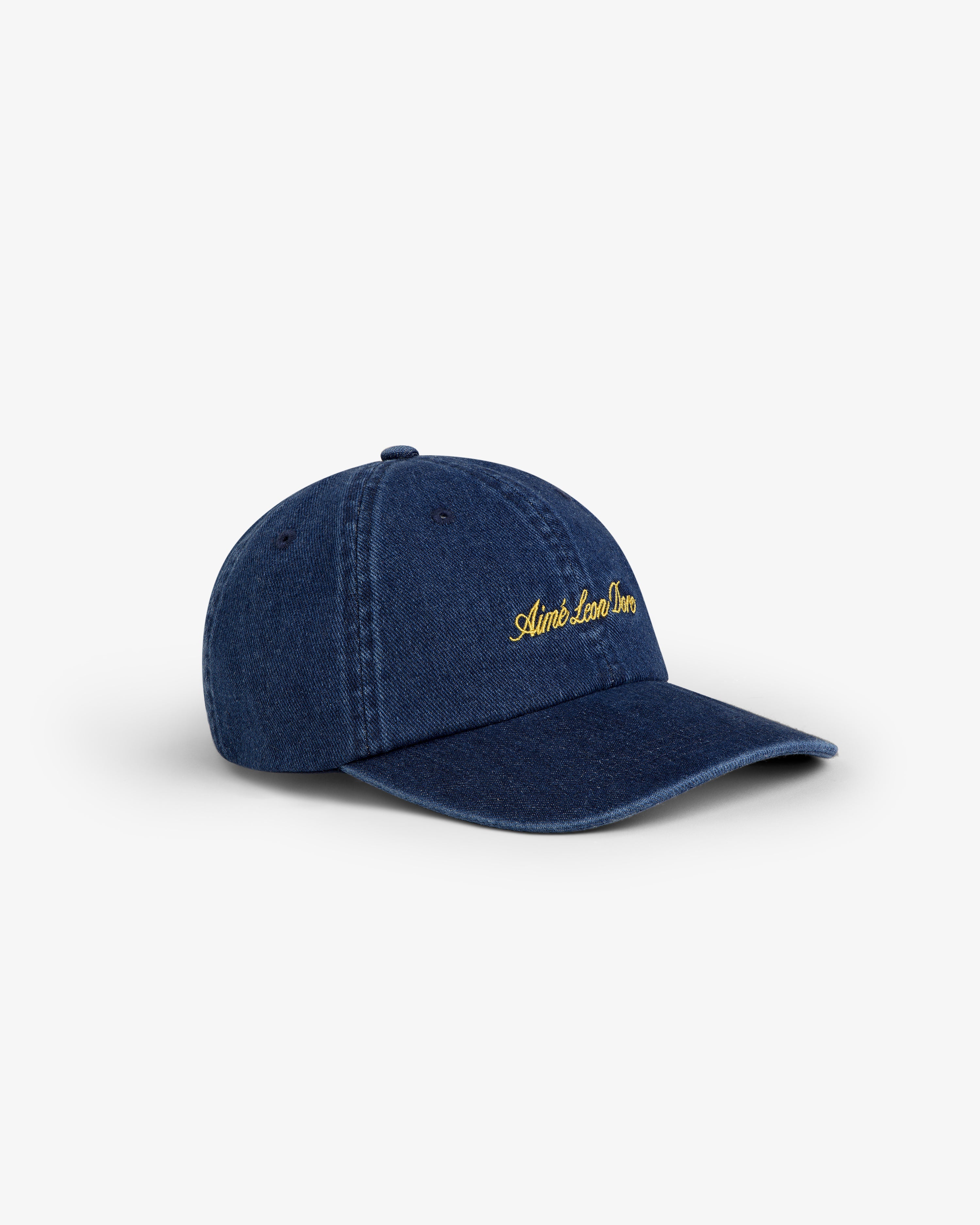 Denim Script Hat