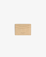 Croc-Embossed Nubuck Cardholder