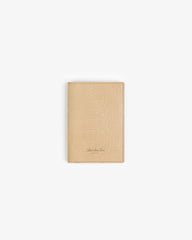 Croc-Embossed Nubuck Passport Holder
