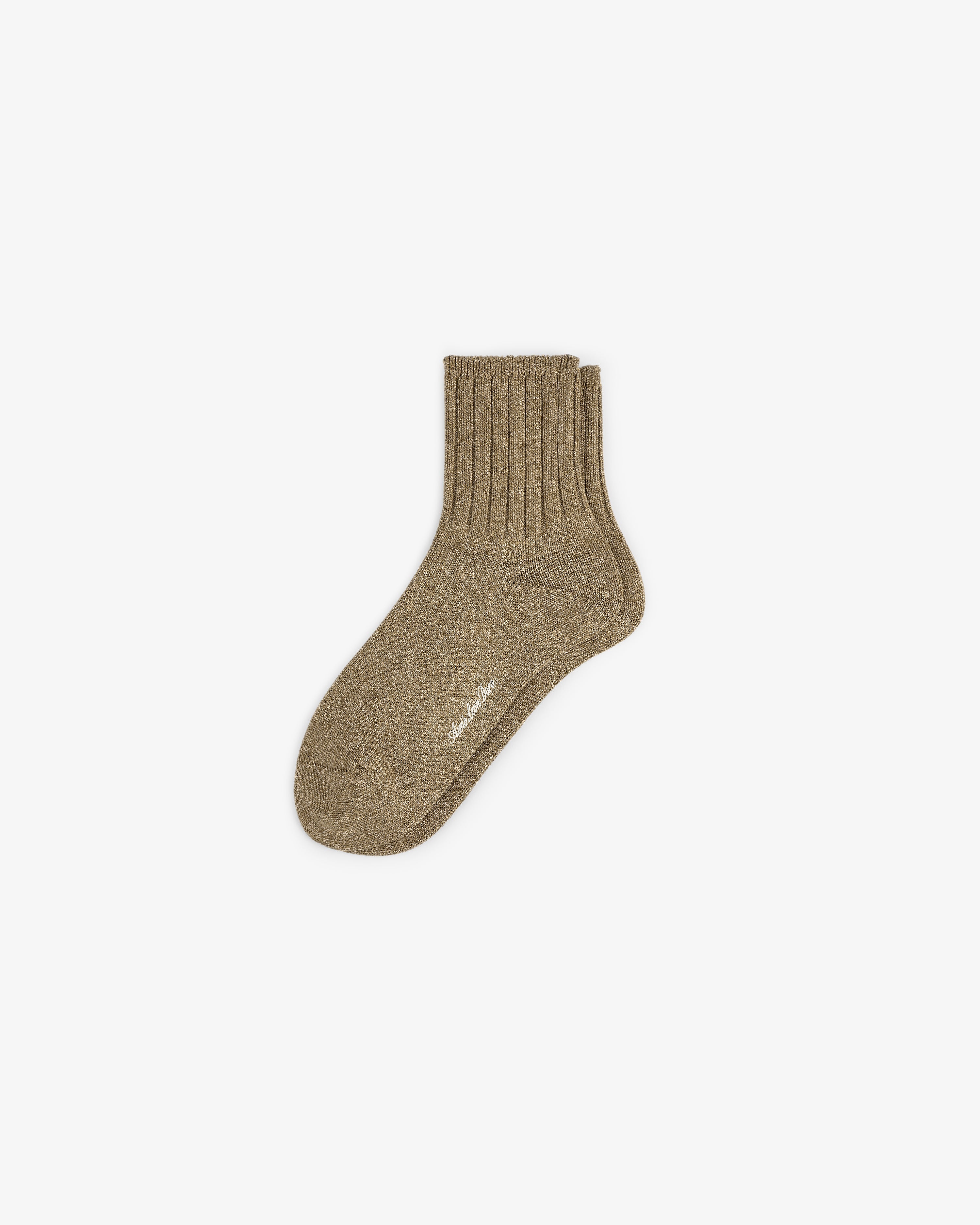 Marled Quarter Sock