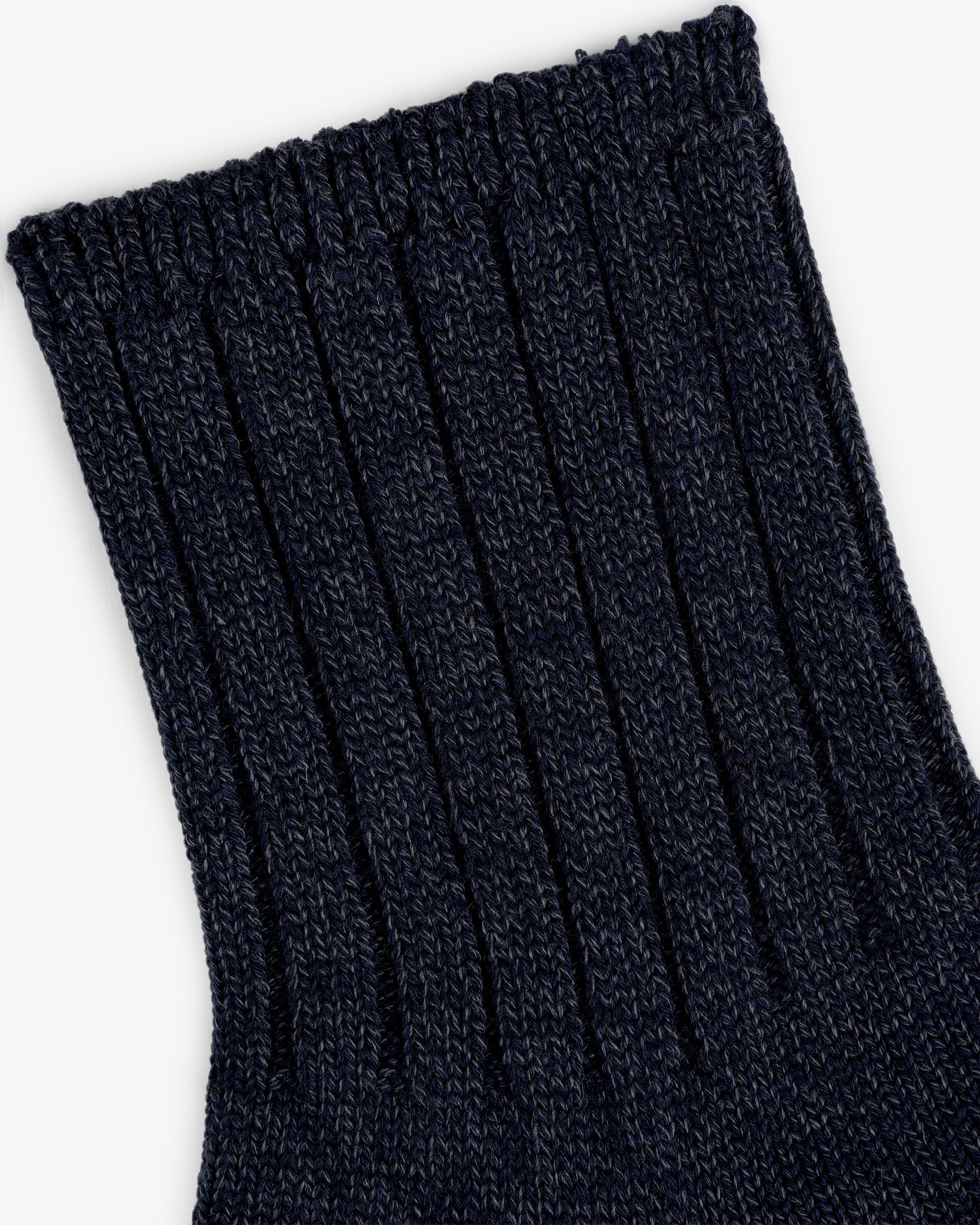 Marled Quarter Sock