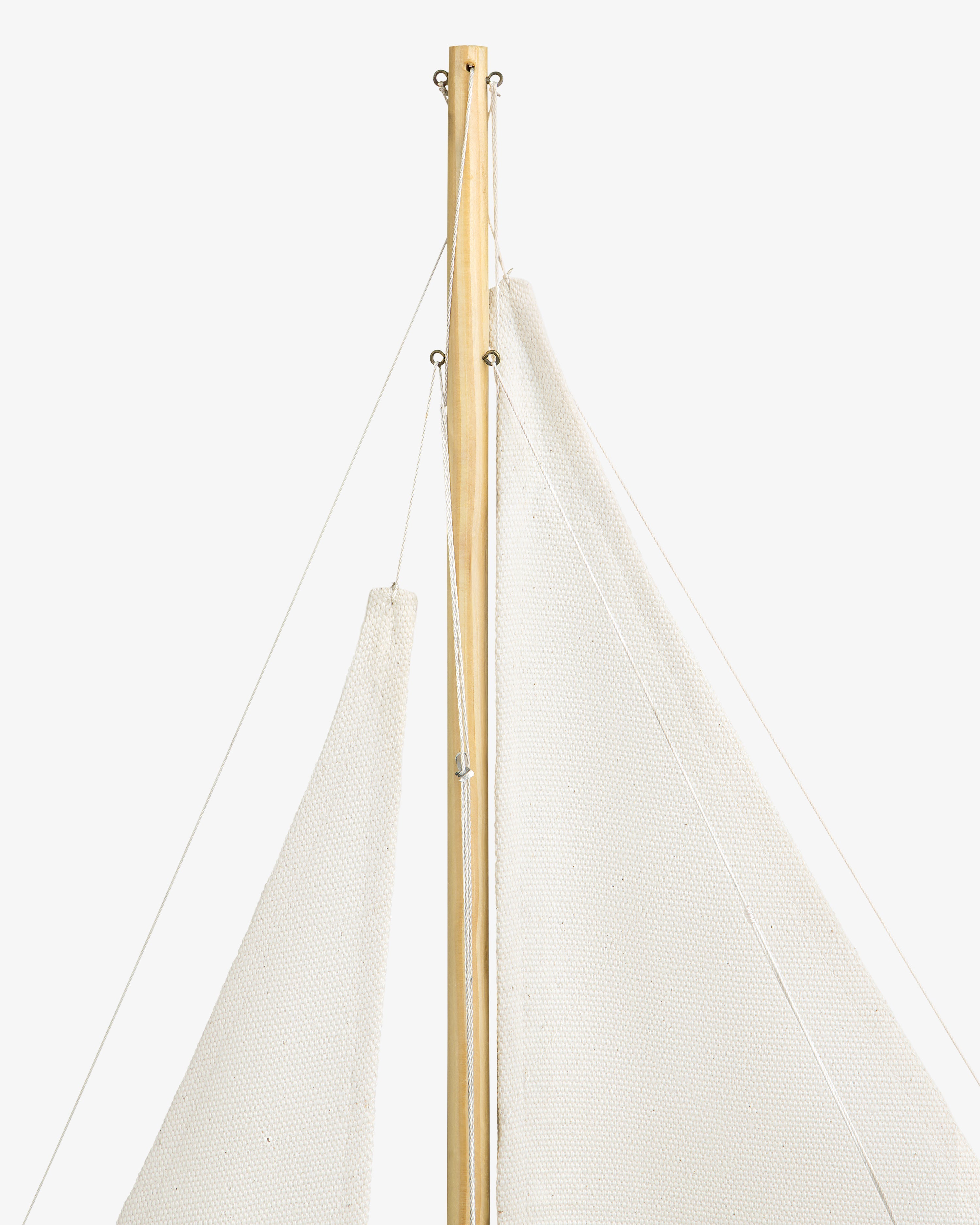 Walnut Model Sailboat