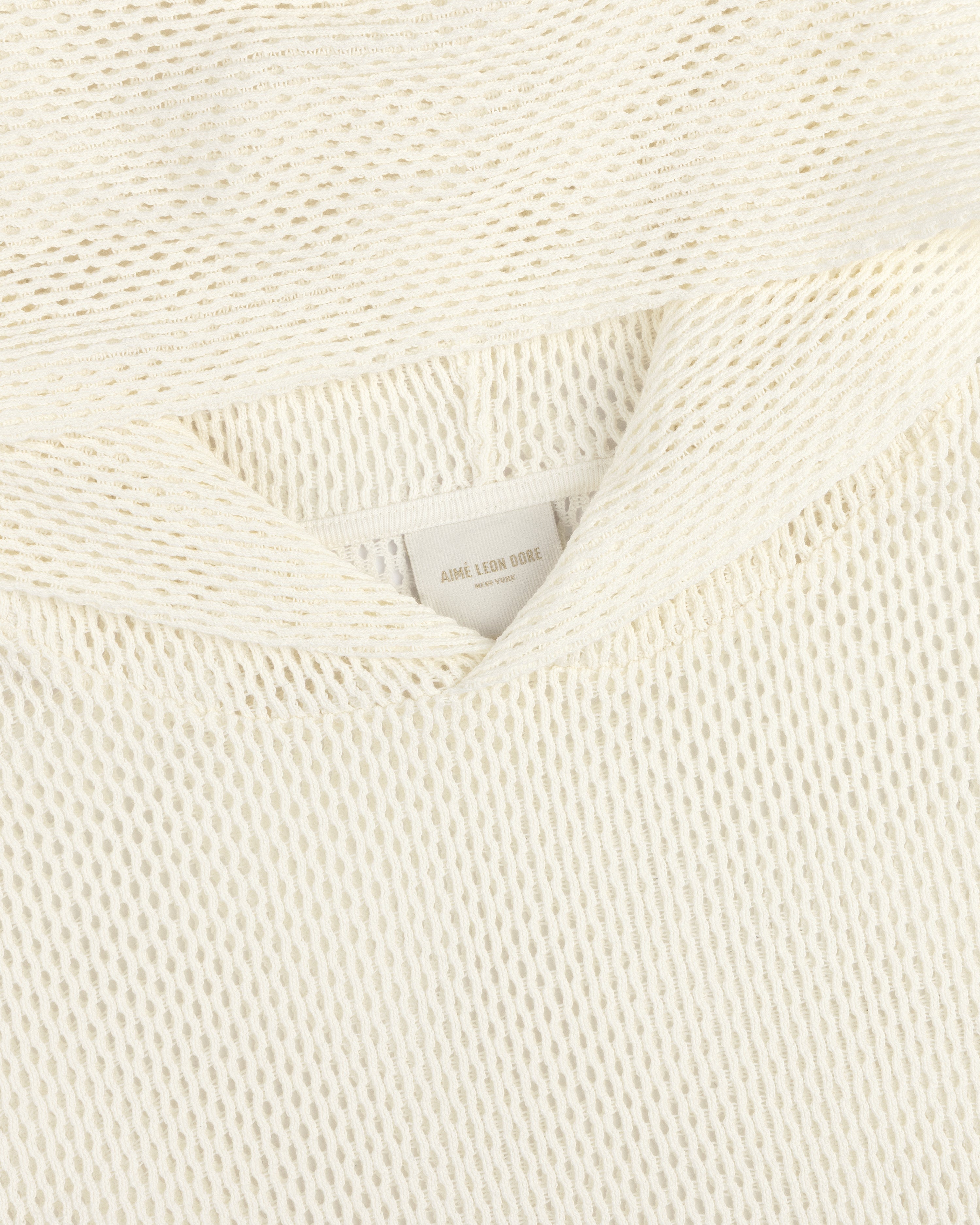 Open Mesh Hoodie