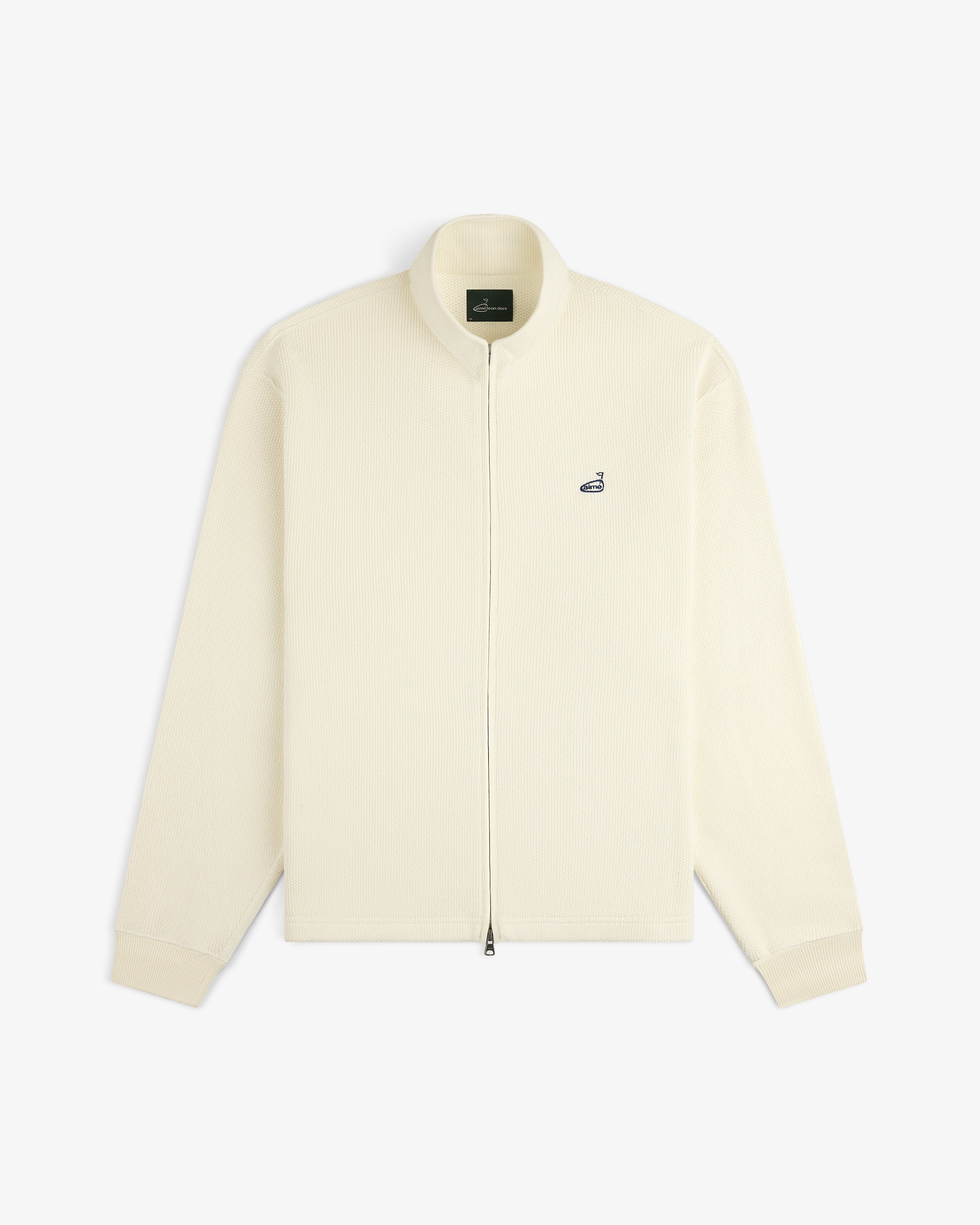 ALD Golf Piqué Full Zip Sweater