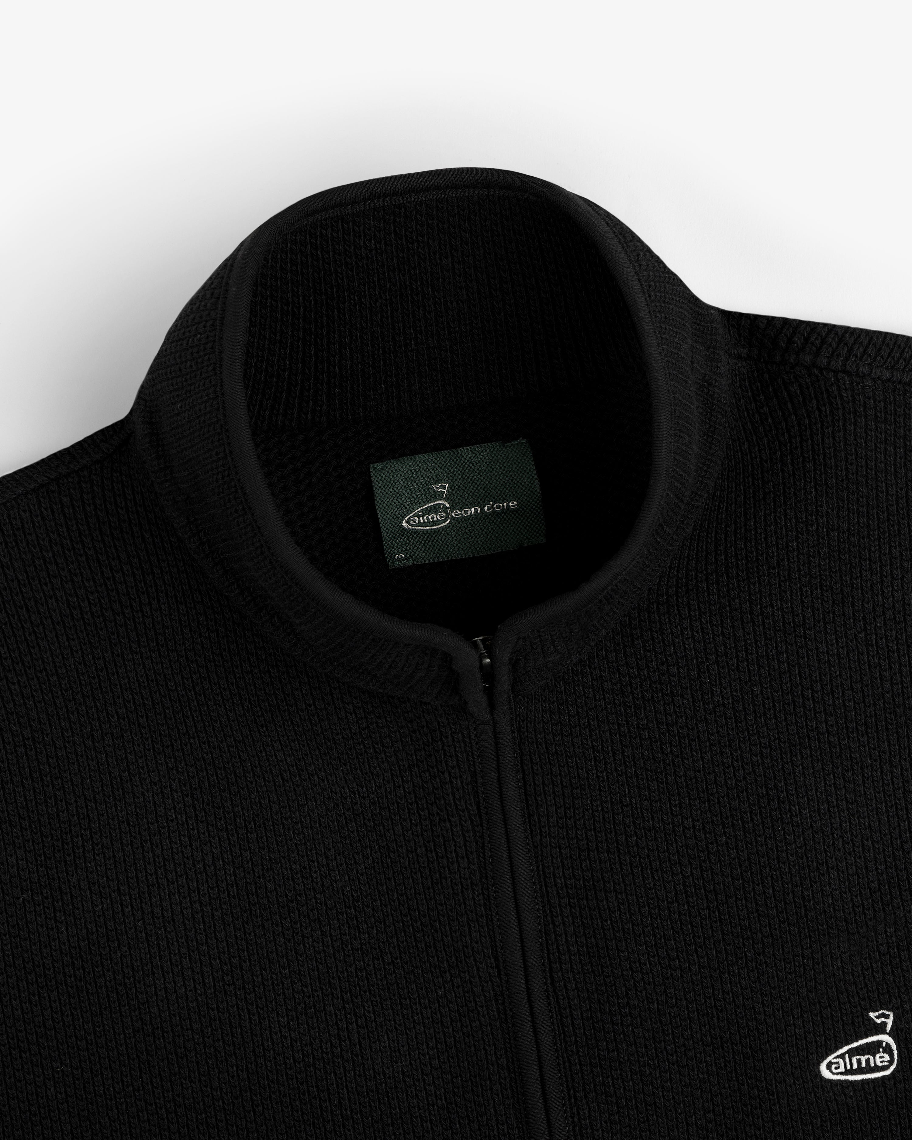 ALD Golf Piqué Full Zip Sweater