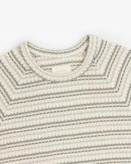 Jacquard Striped Tee