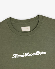 Puff  Print Slub  Logo Tee