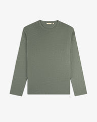 Long-Sleeve Linen Tee