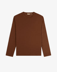 Long-Sleeve Linen Tee