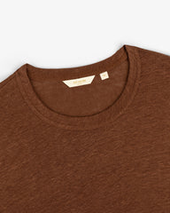 Long-Sleeve Linen Tee