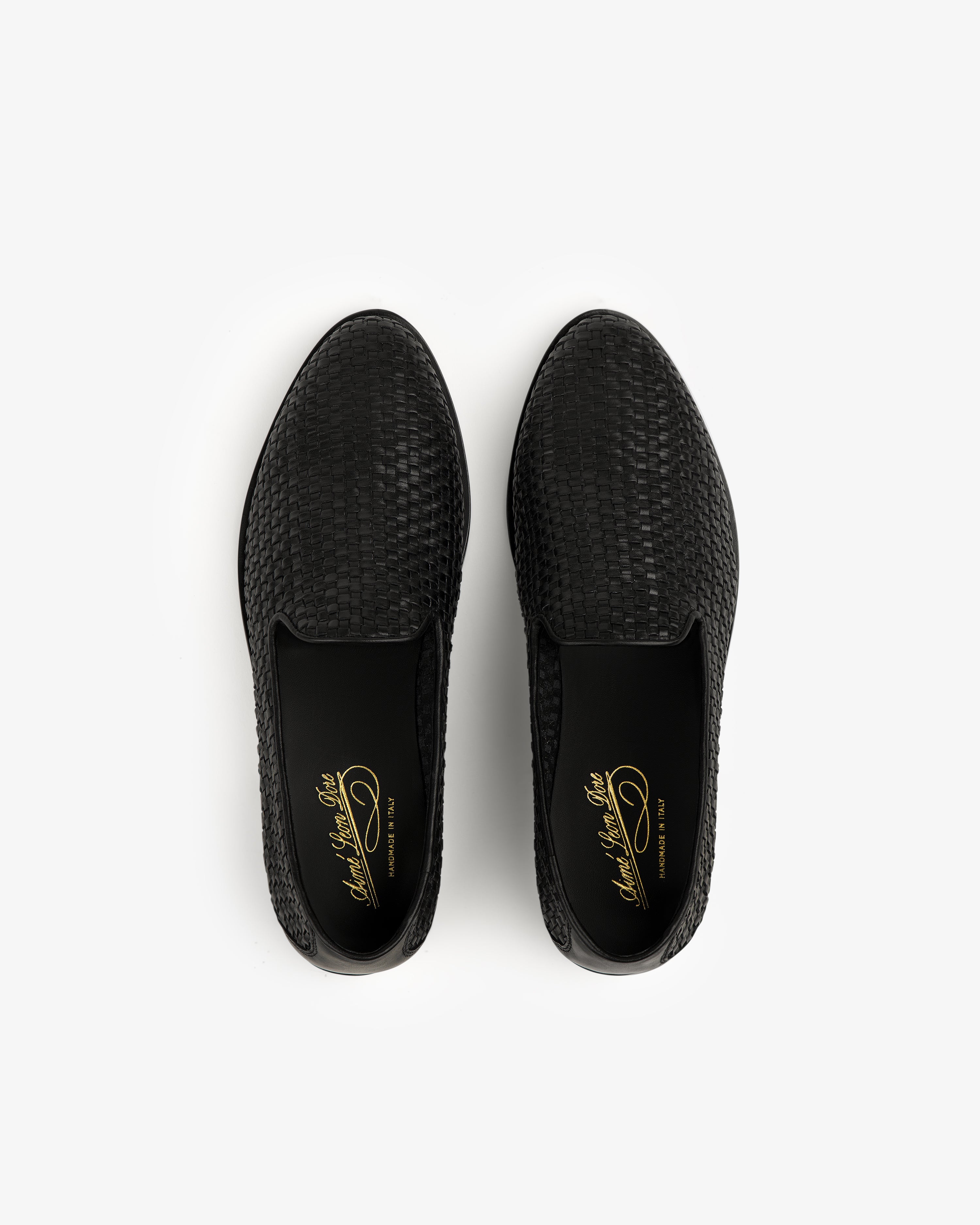 Leather Raffia Loafer