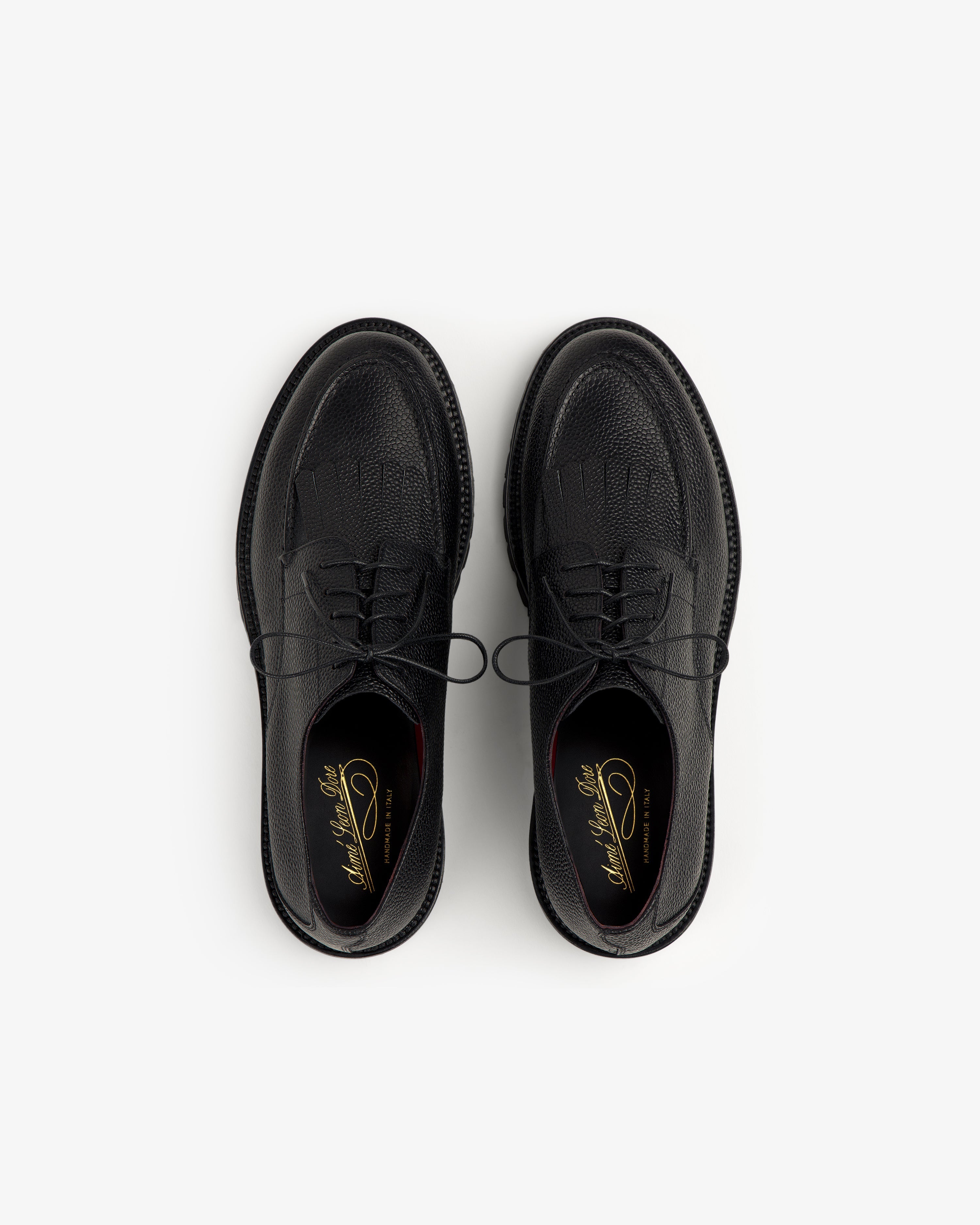 Leather Lug Sole Derby