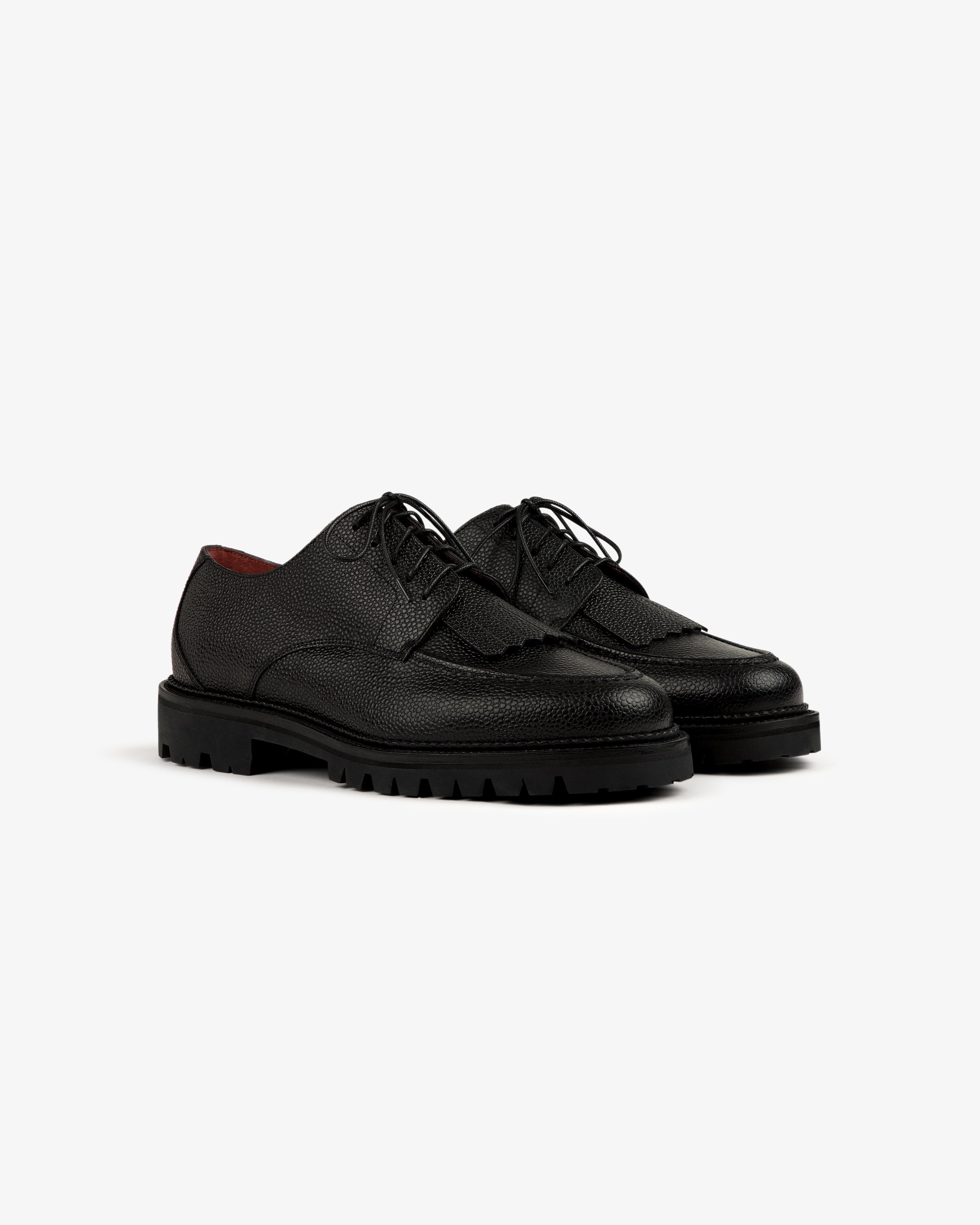 Leather Lug Sole Derby