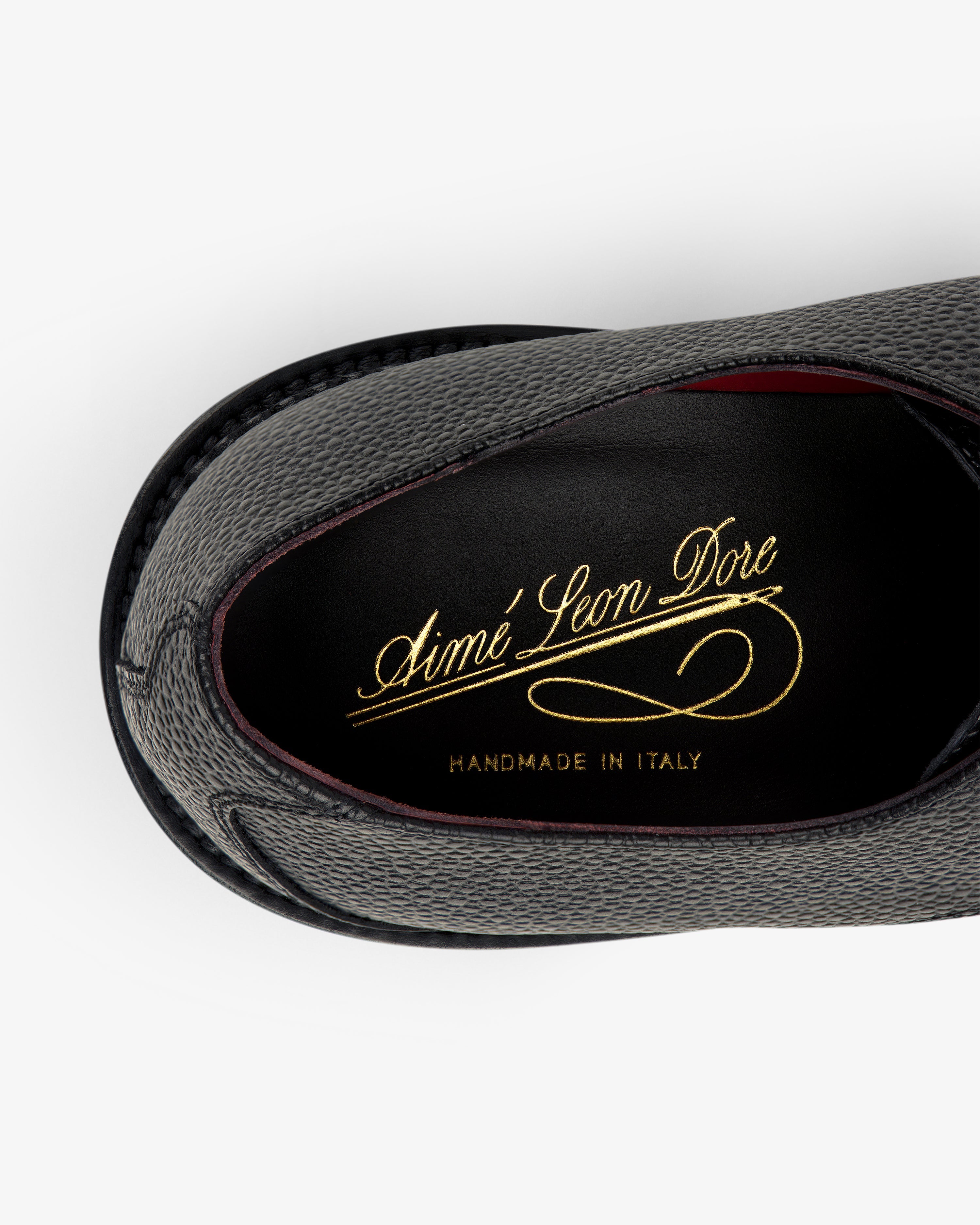 Leather Lug Sole Derby