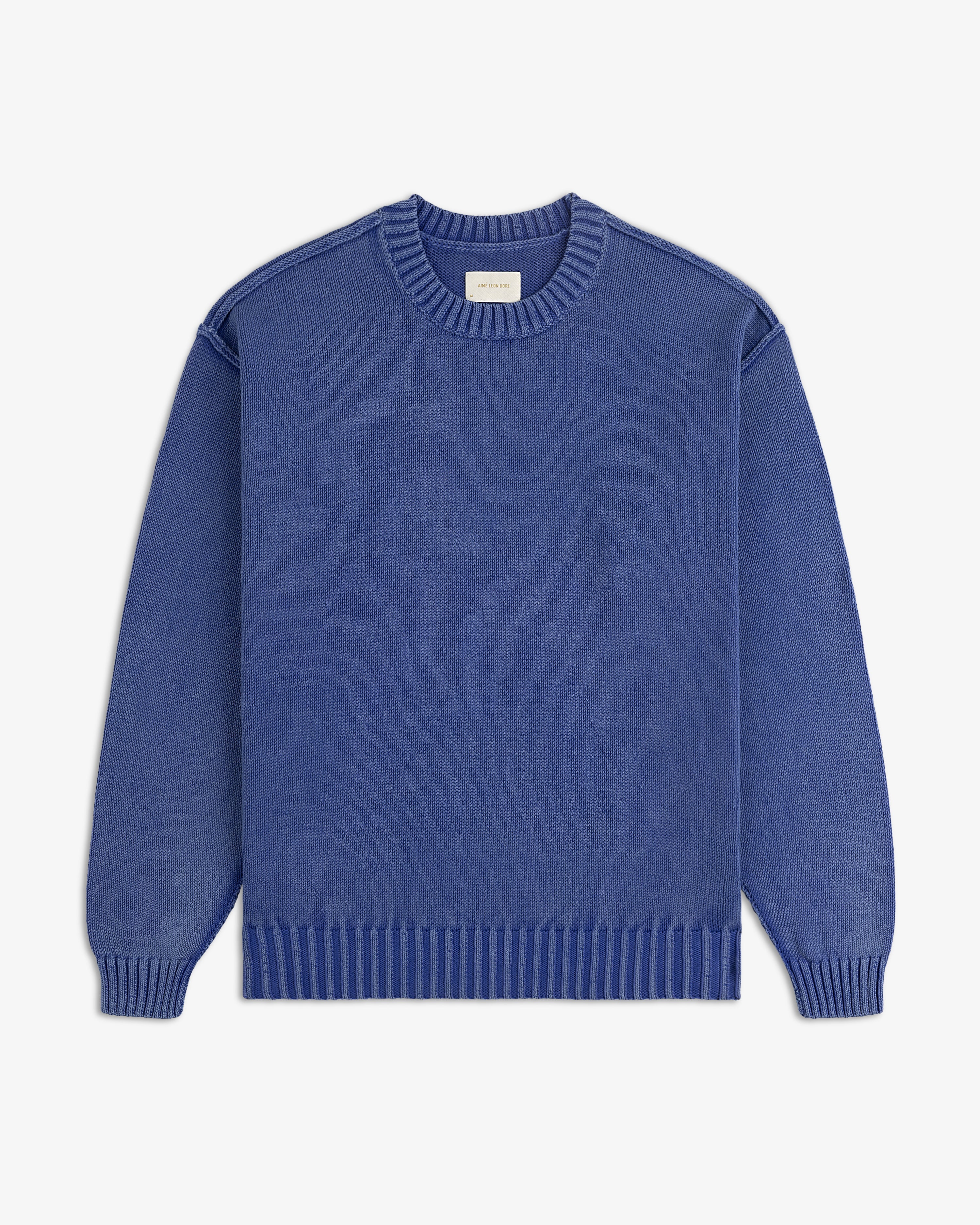 Washed Inside Out Sweater