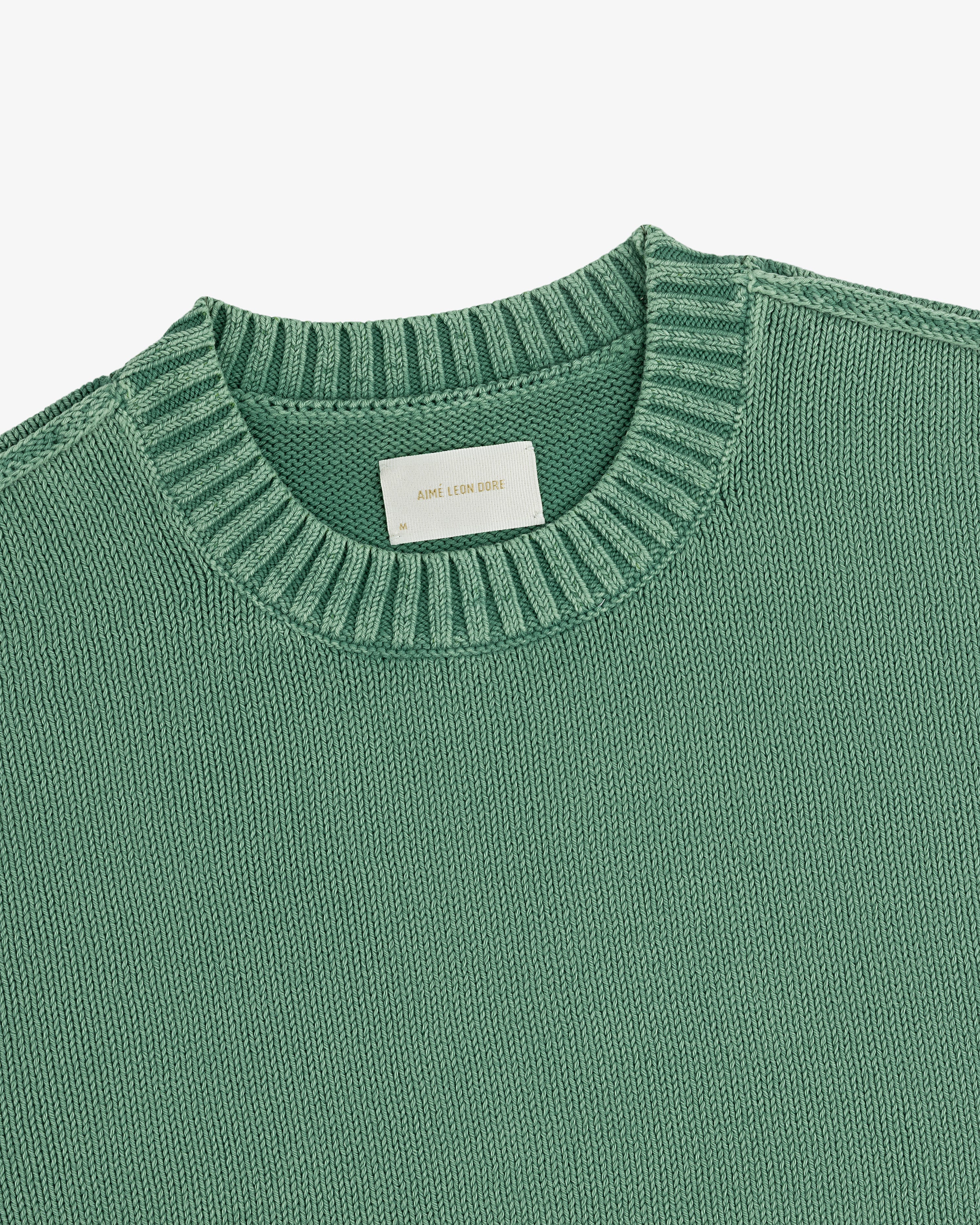 Washed Inside Out Sweater