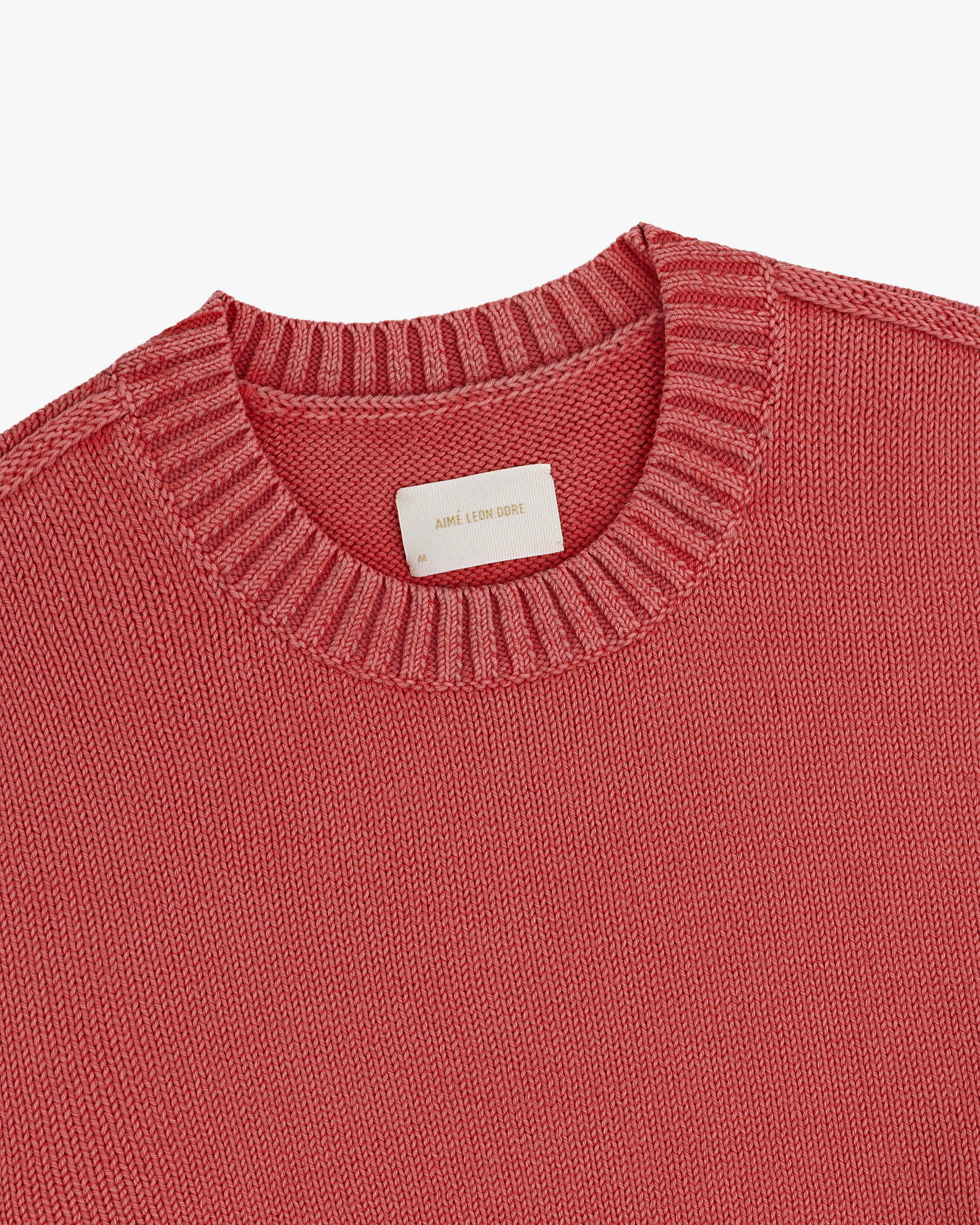 Washed Inside Out Sweater