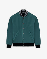 Reversible Knit Bomber Jacket