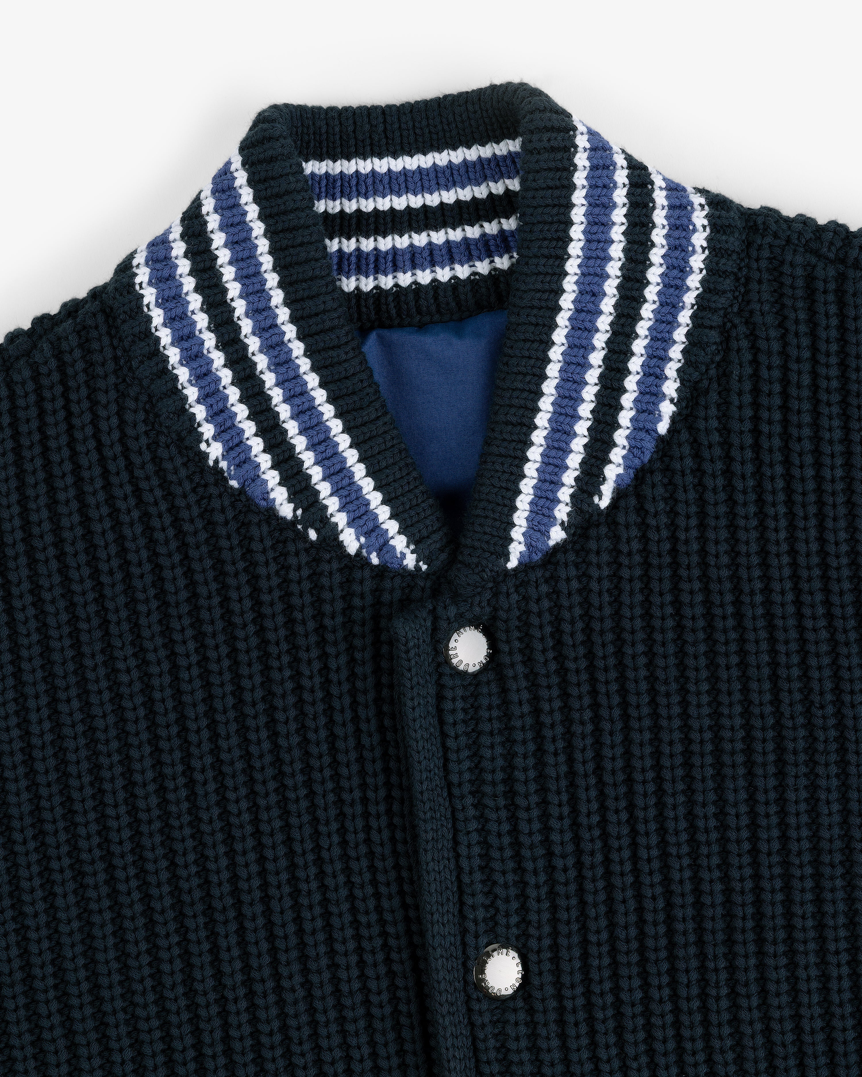 Reversible Knit Bomber Jacket