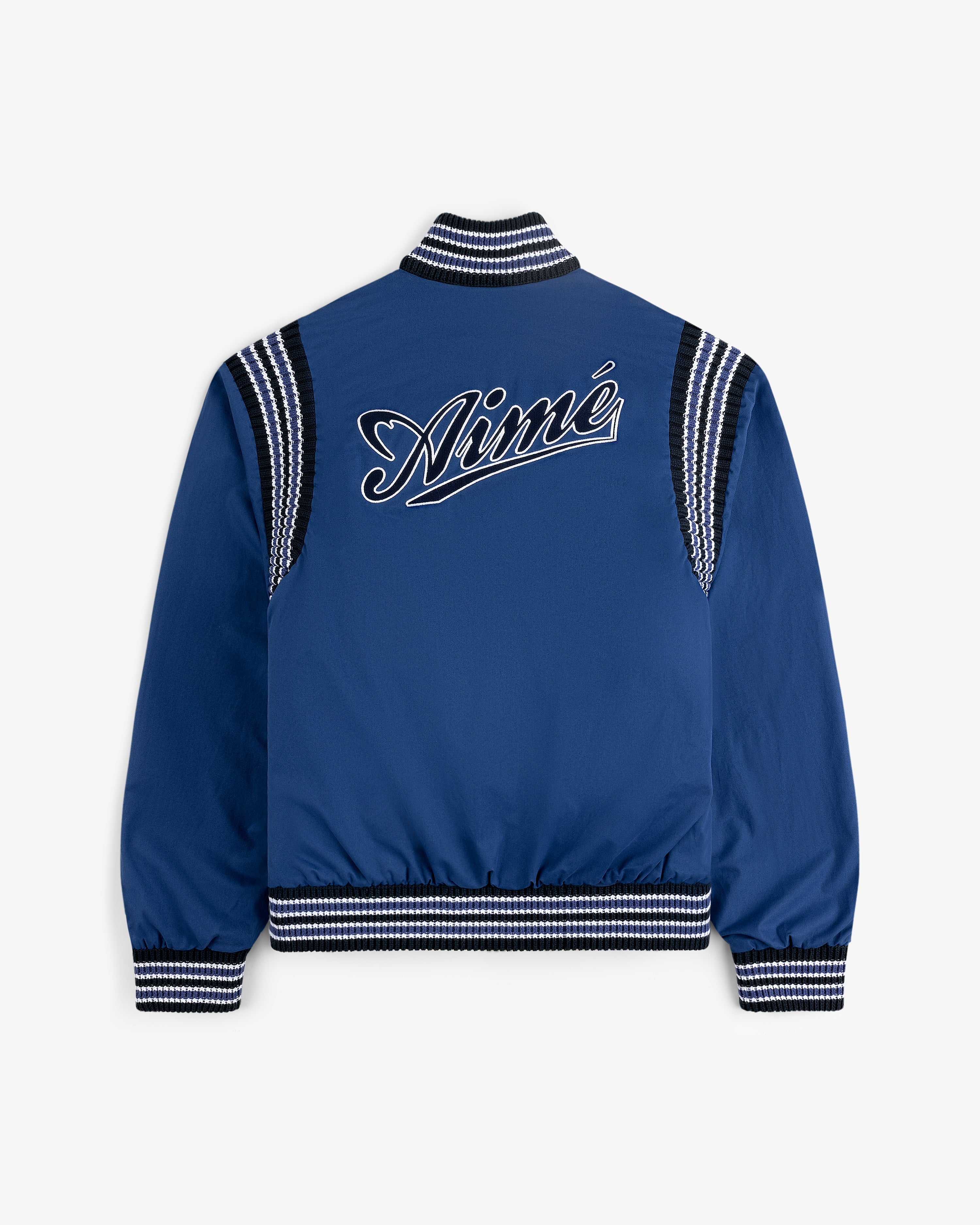 Reversible Knit Bomber Jacket