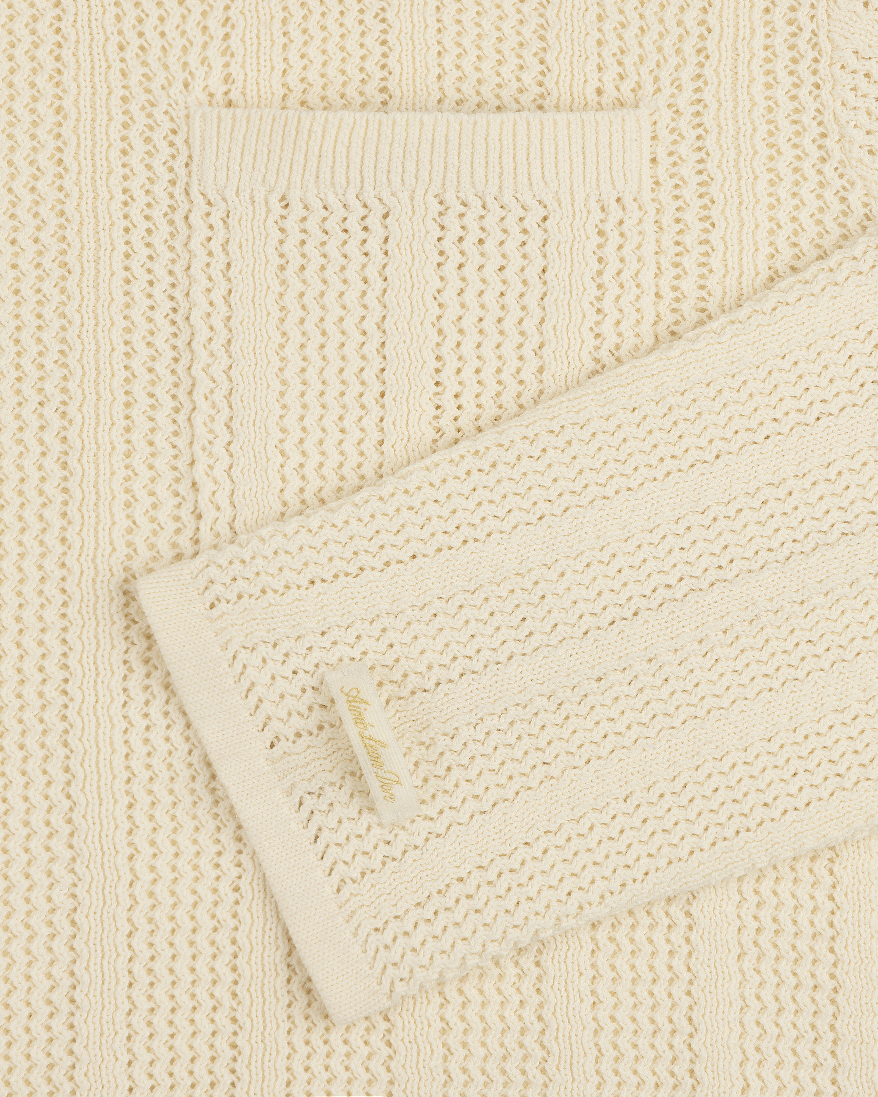 Racking Stitch Crewneck Sweater