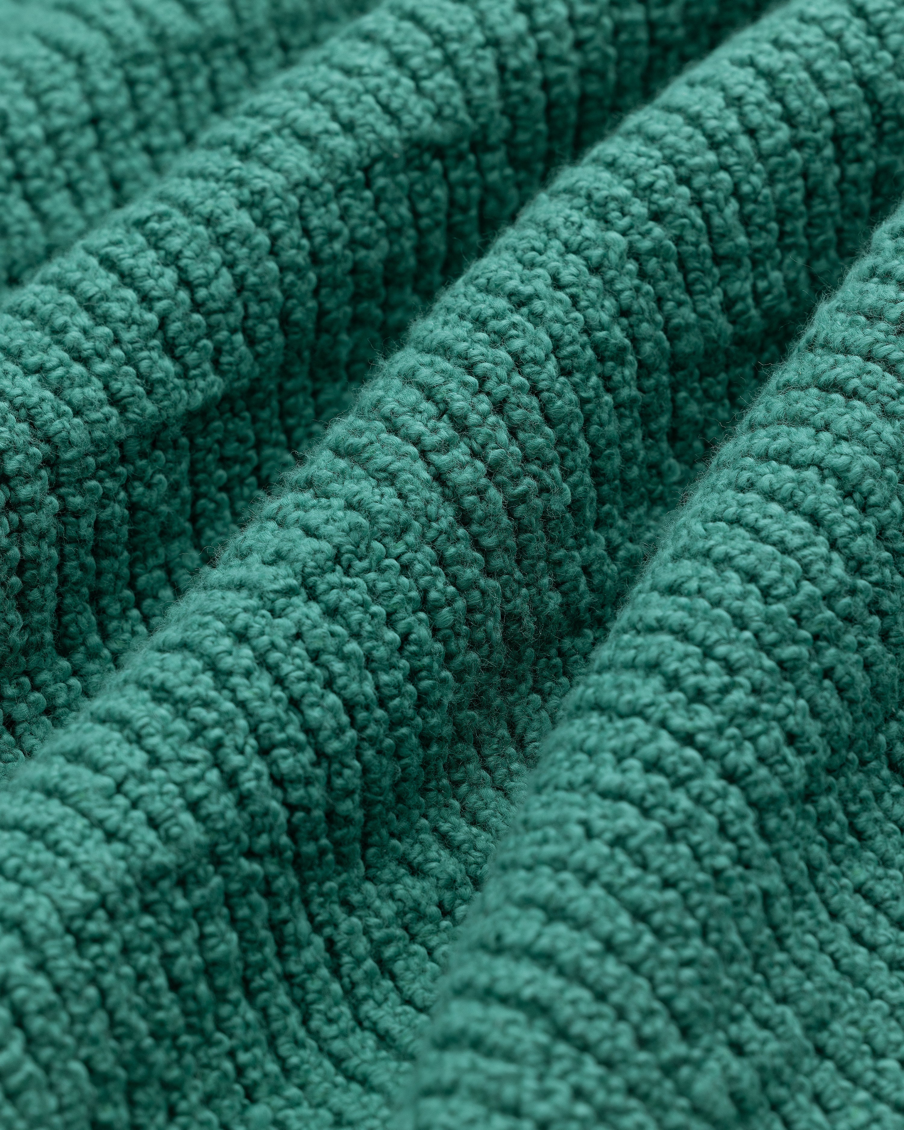 Long-Sleeve Boucle Polo