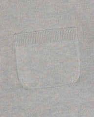 Long-Sleeve Knit Pocket Tee