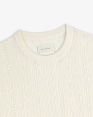 Merino Wool Eyelet Tee