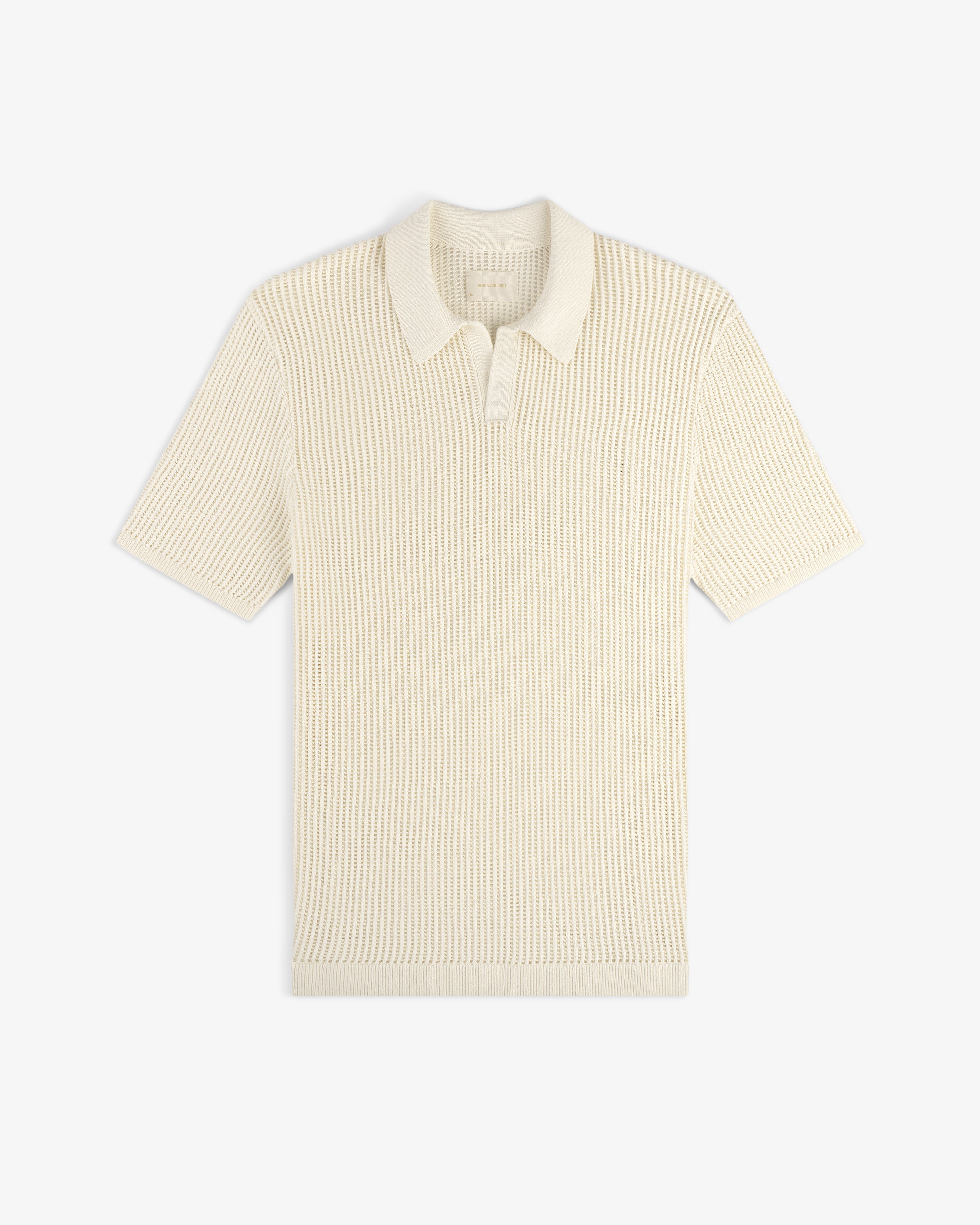 Mesh Knit Polo
