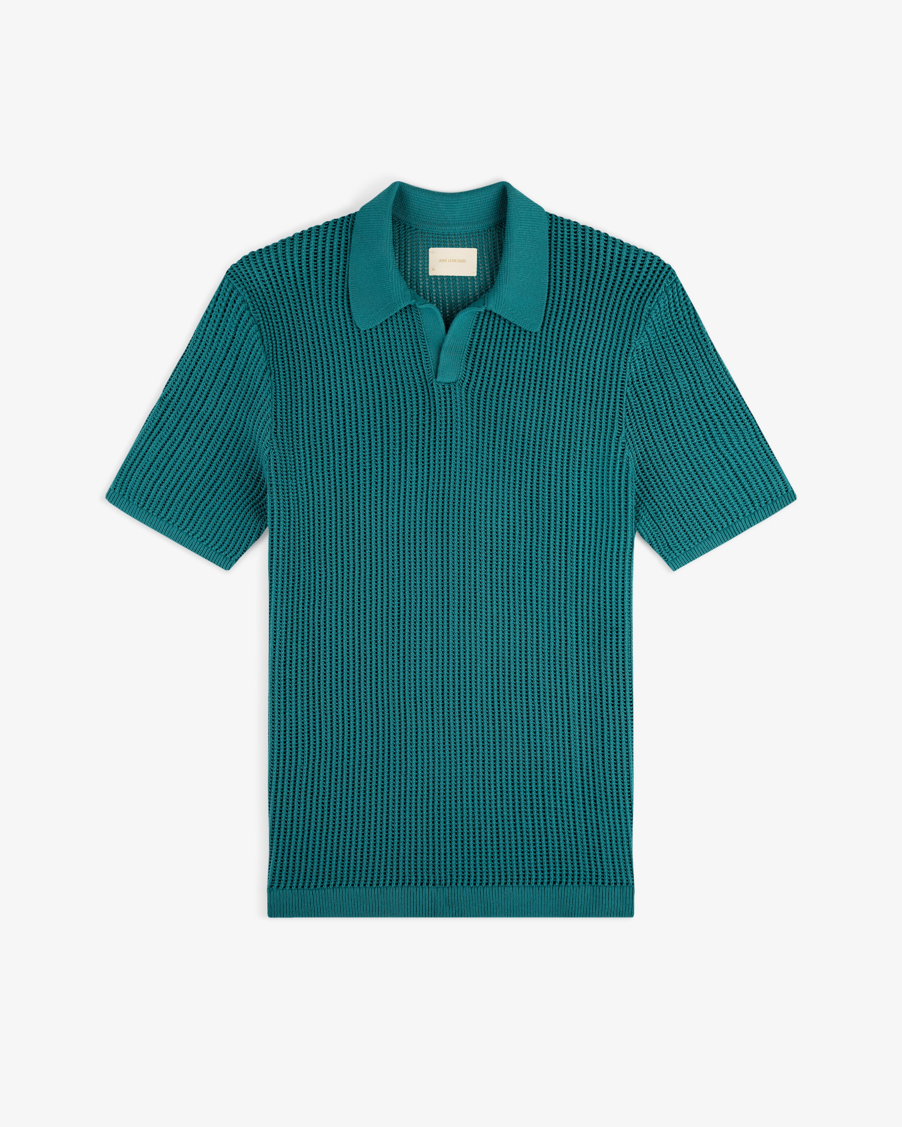 Mesh Knit Polo