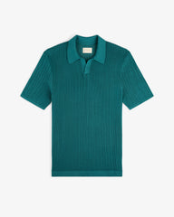 Mesh Knit Polo