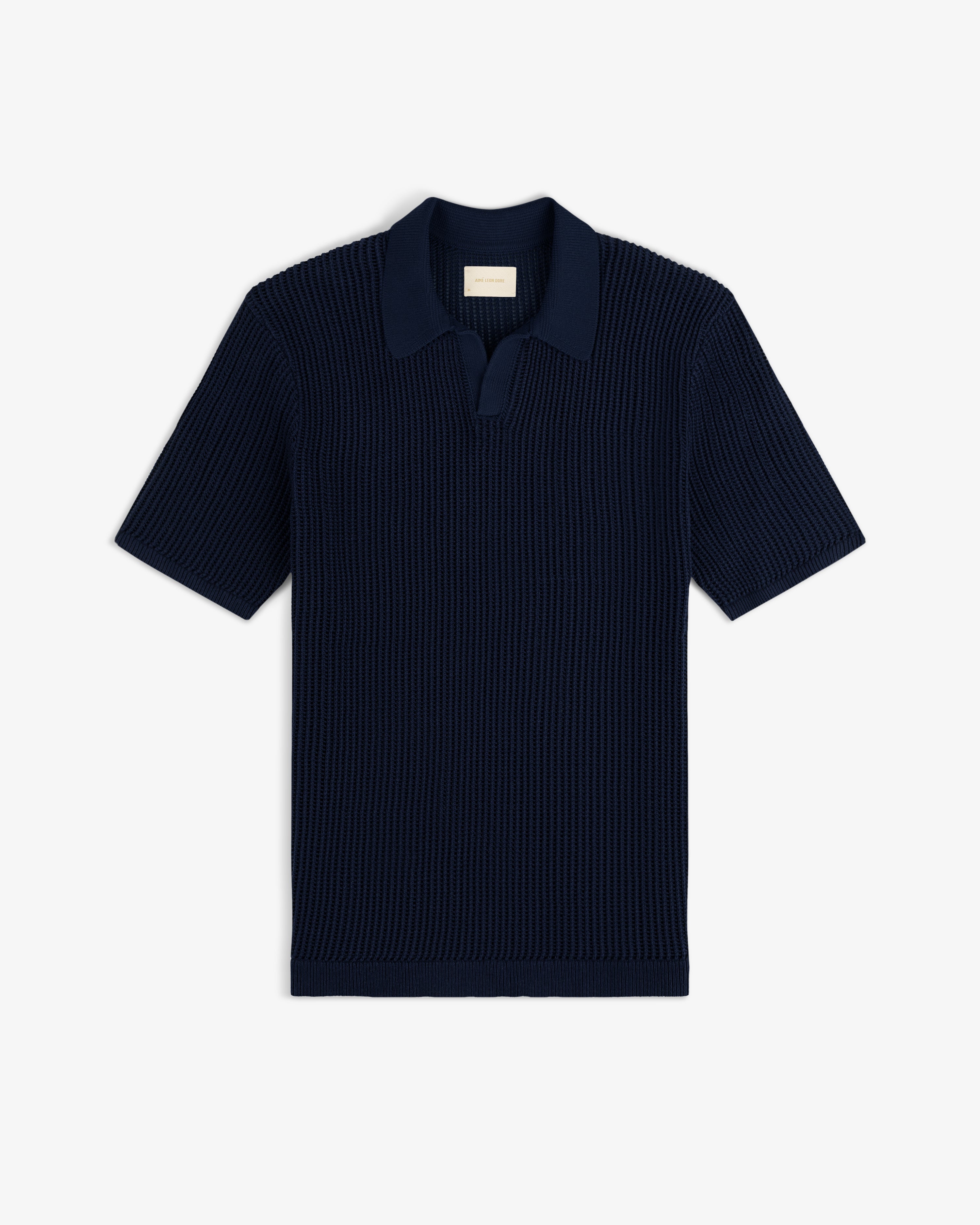 Mesh Knit Polo