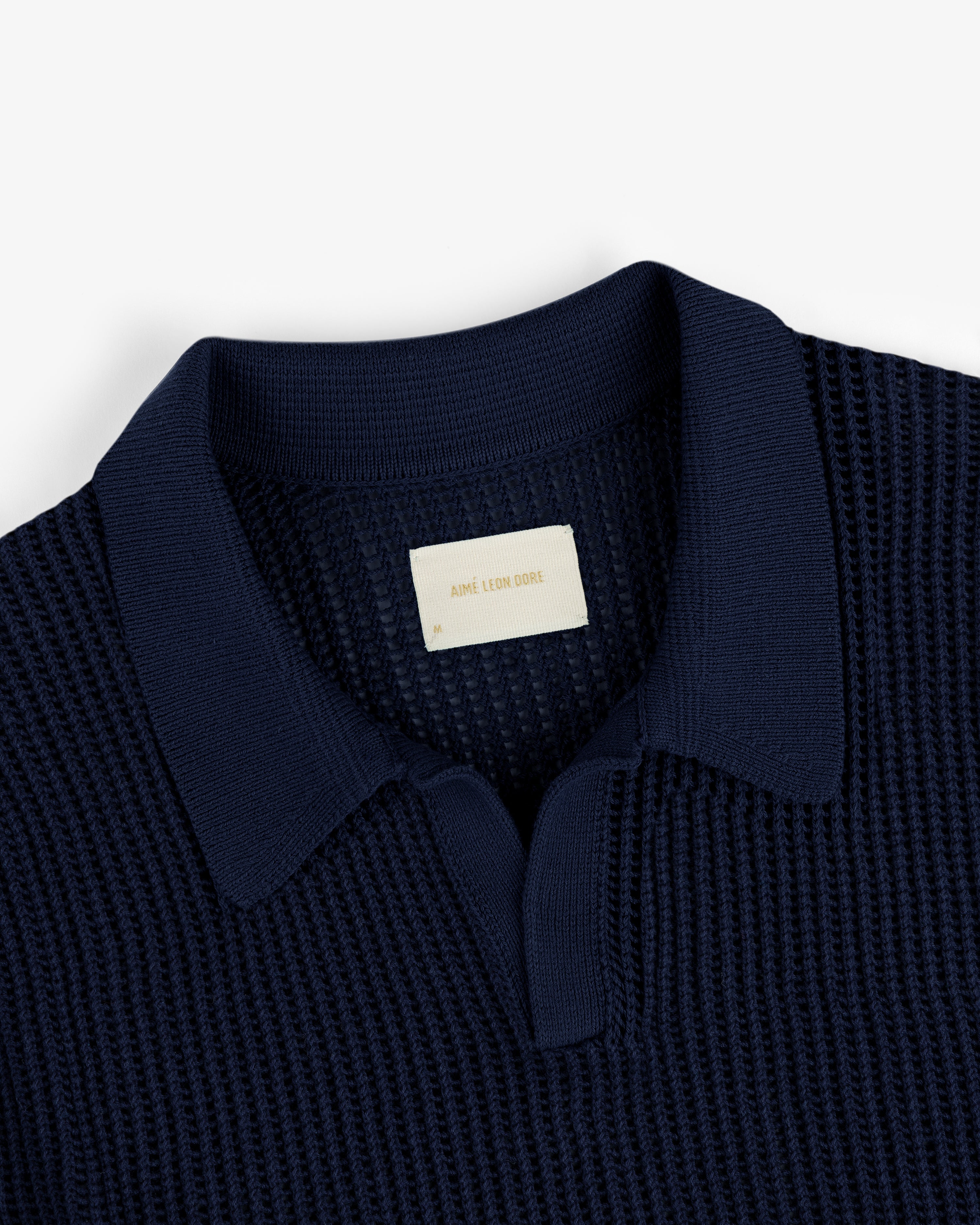 Mesh Knit Polo