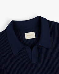 Mesh Knit Polo