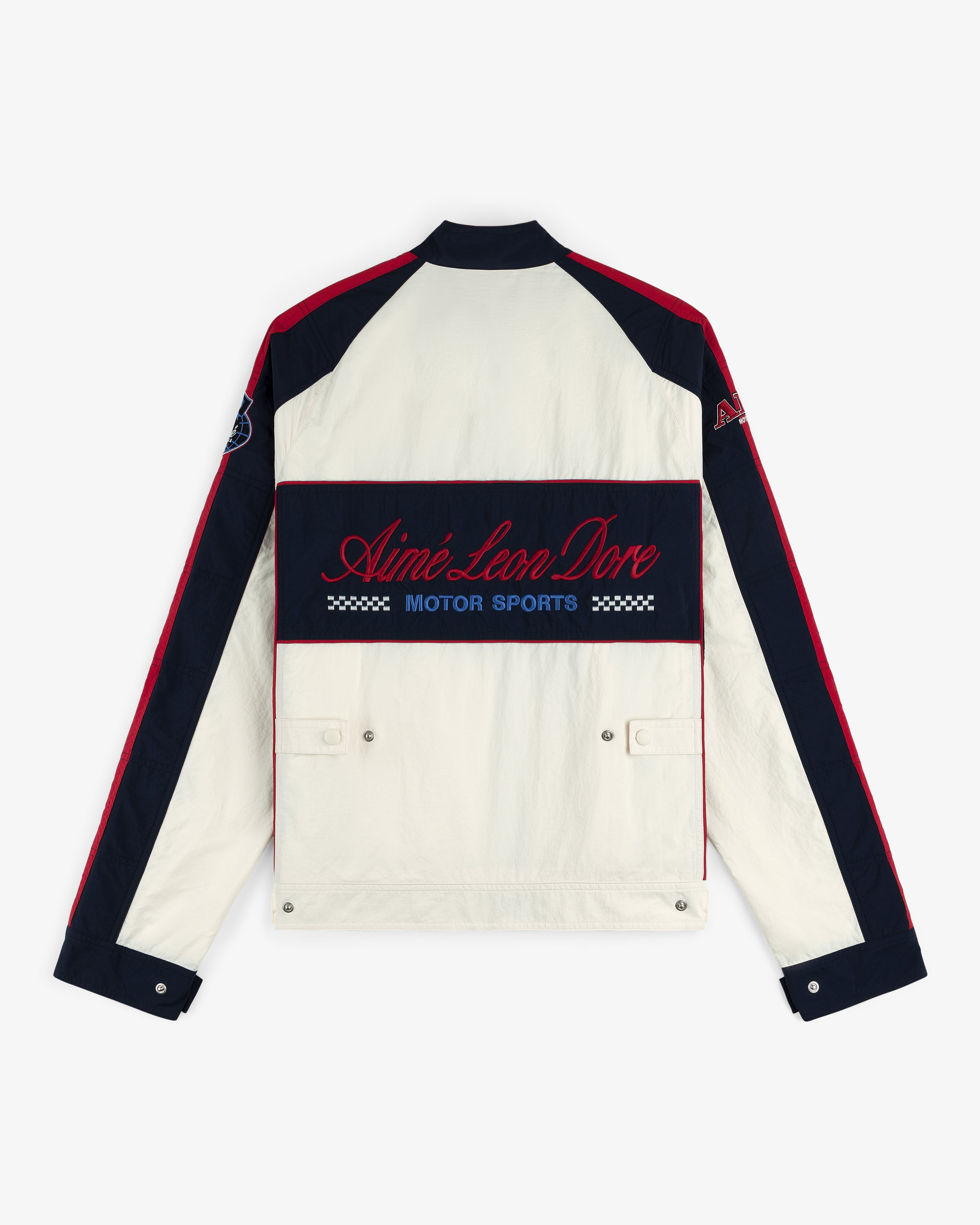 Nylon Moto Jacket