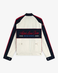 Nylon Moto Jacket