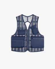 Nylon Madras Utility Vest