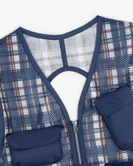 Nylon Madras Utility Vest