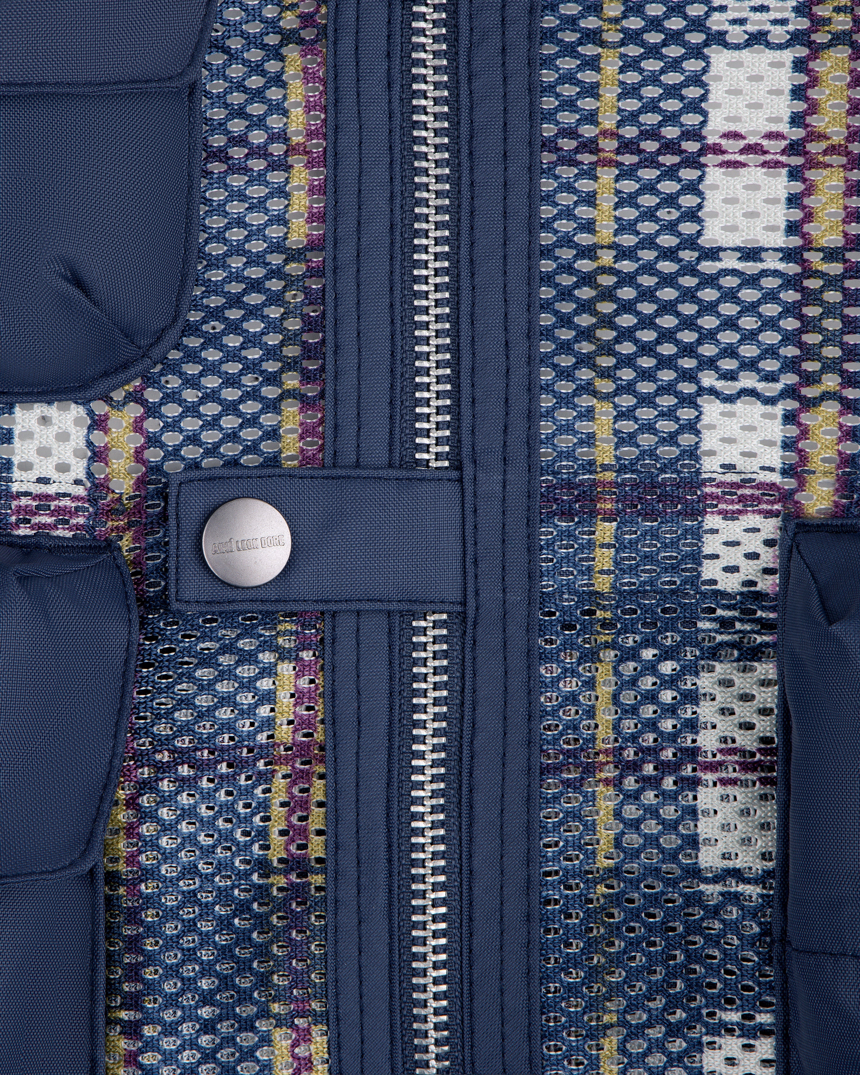 Nylon Madras Utility Vest