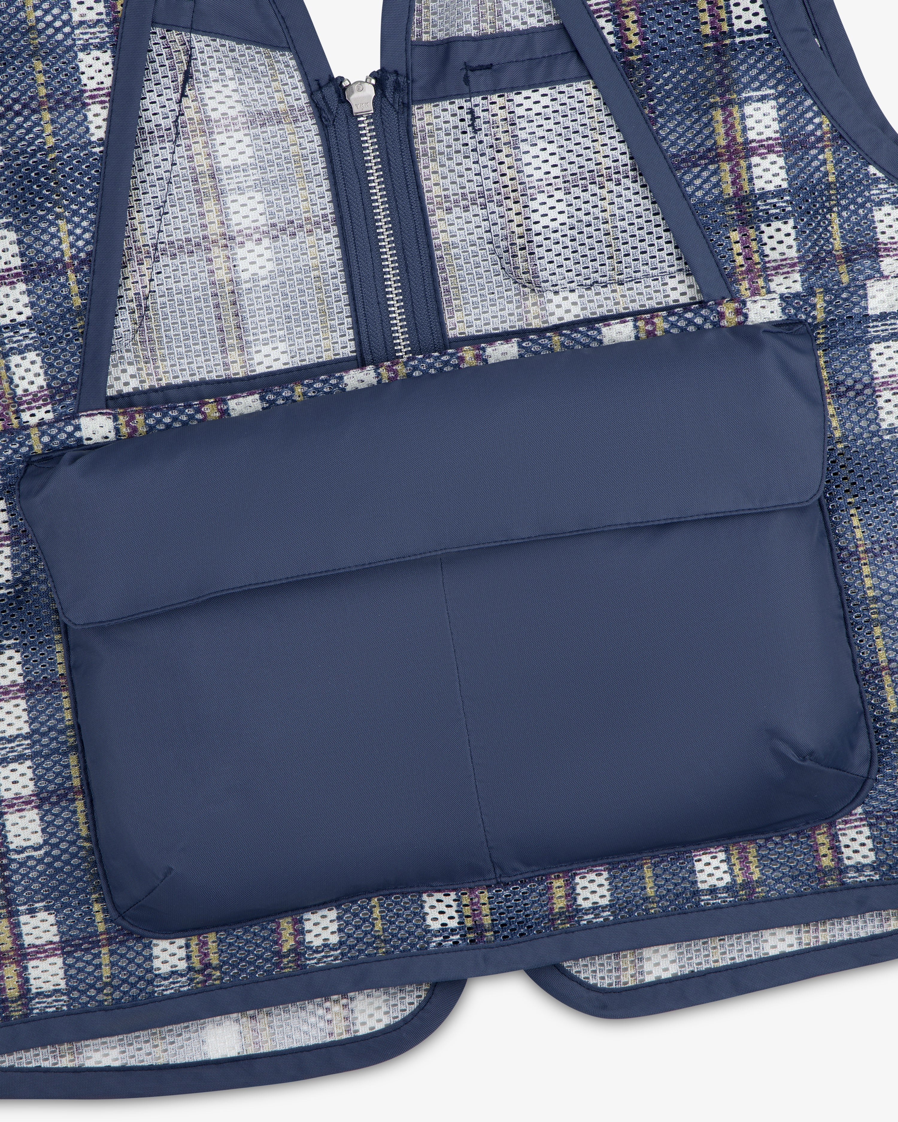 Nylon Madras Utility Vest