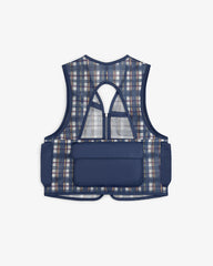 Nylon Madras Utility Vest