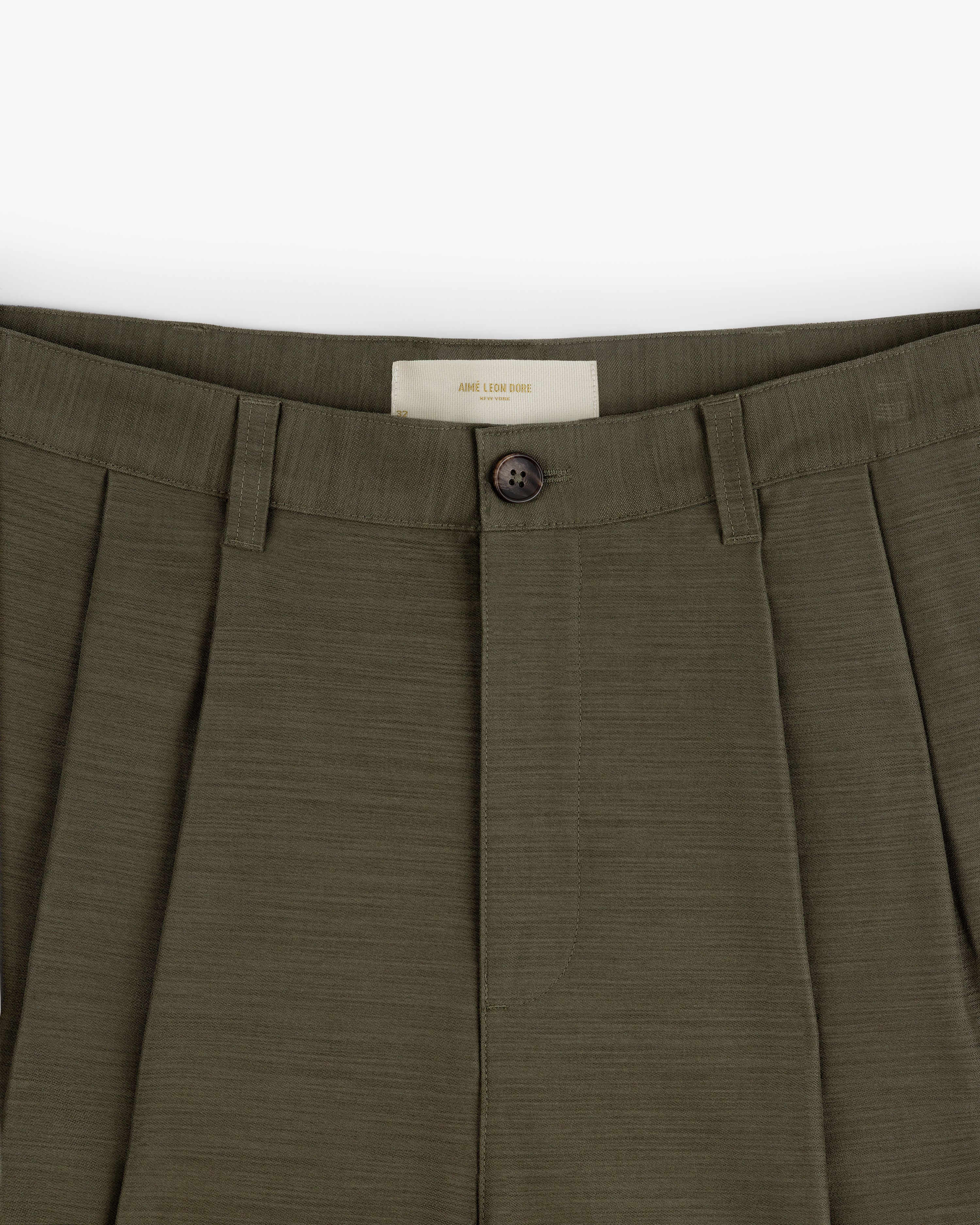 Double Pleated Pant