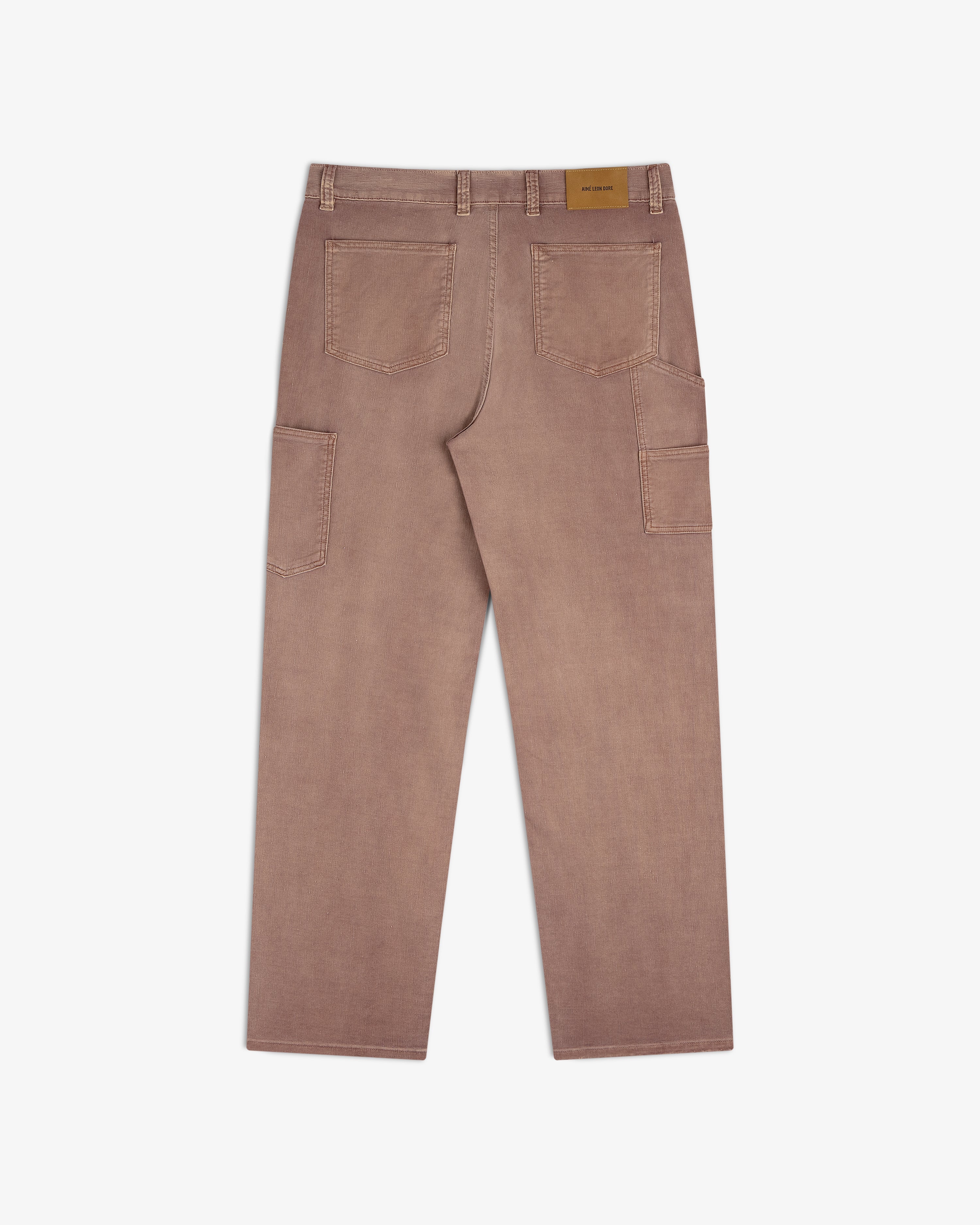 Linen Blend Carpenter Pant