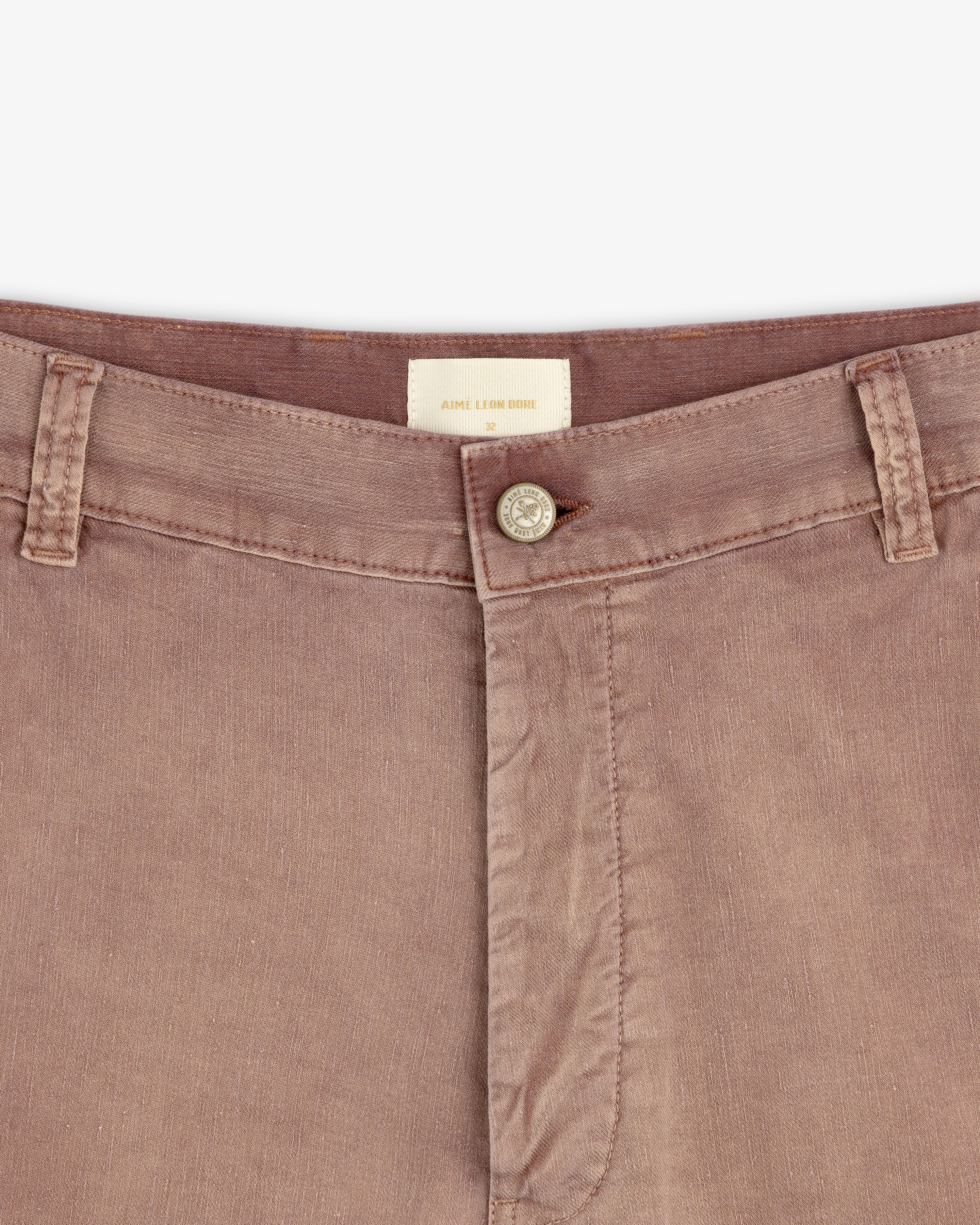 Linen Blend Carpenter Pant