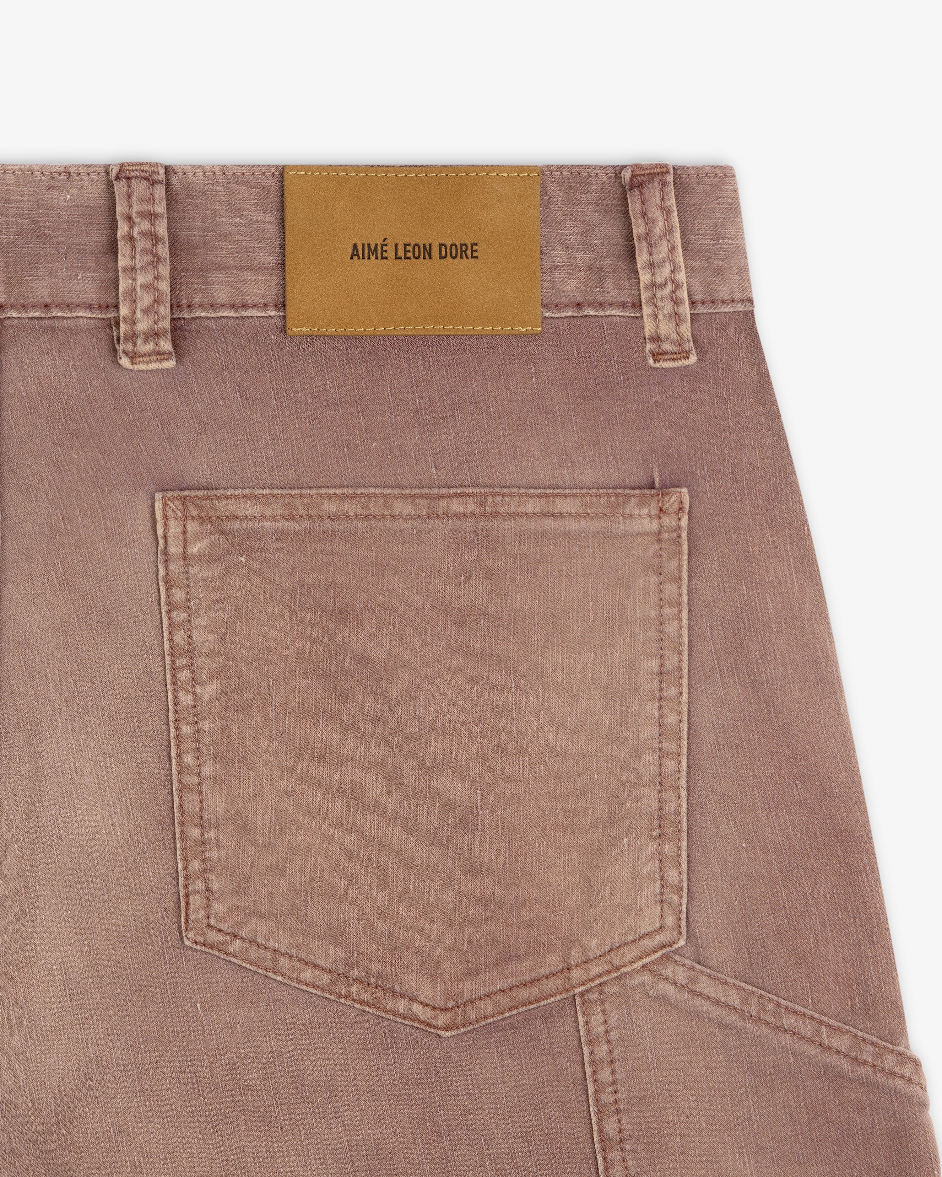 Linen Blend Carpenter Pant
