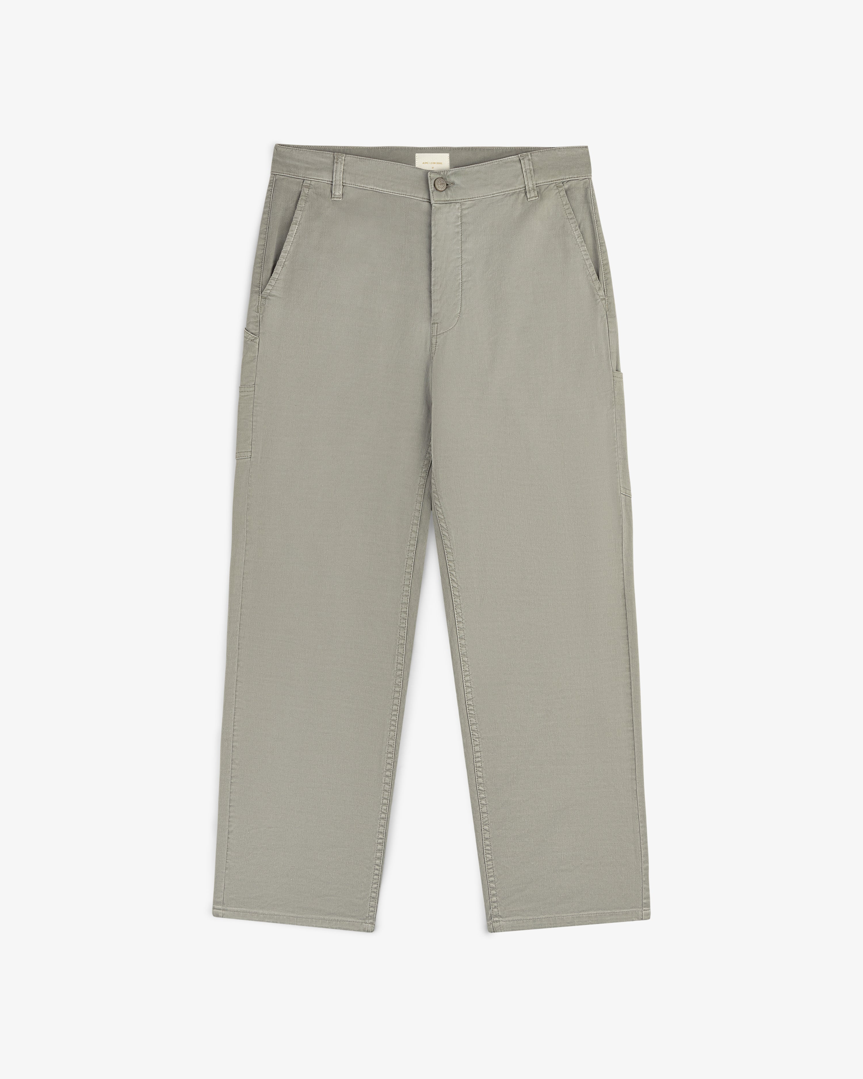 Linen Blend Carpenter Pant
